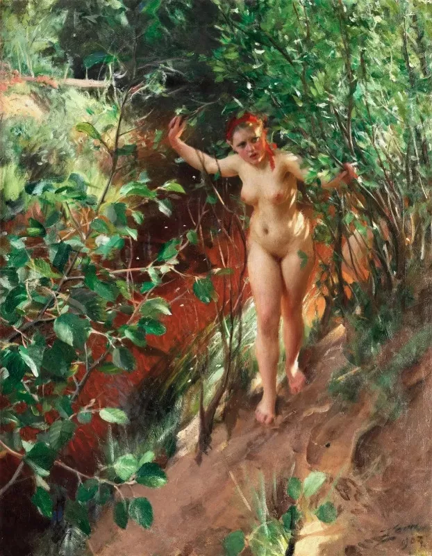 Red Sand, 1903, Anders Zorn