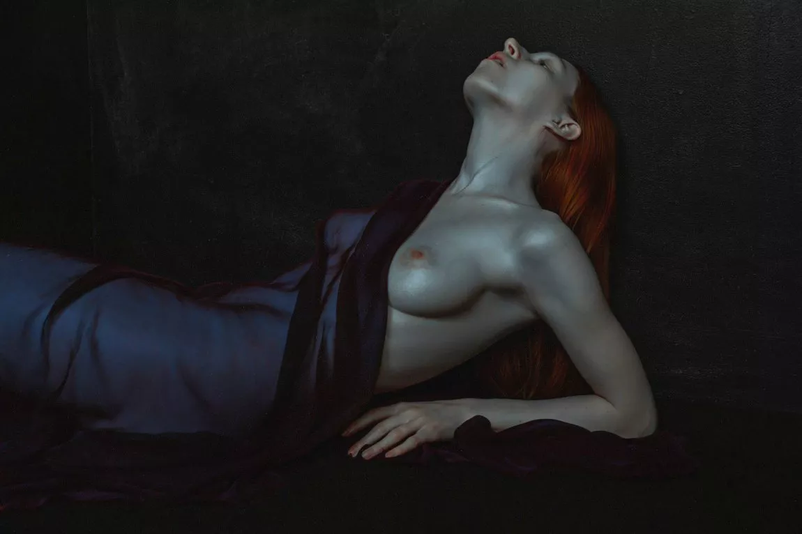 Redhead Reclining