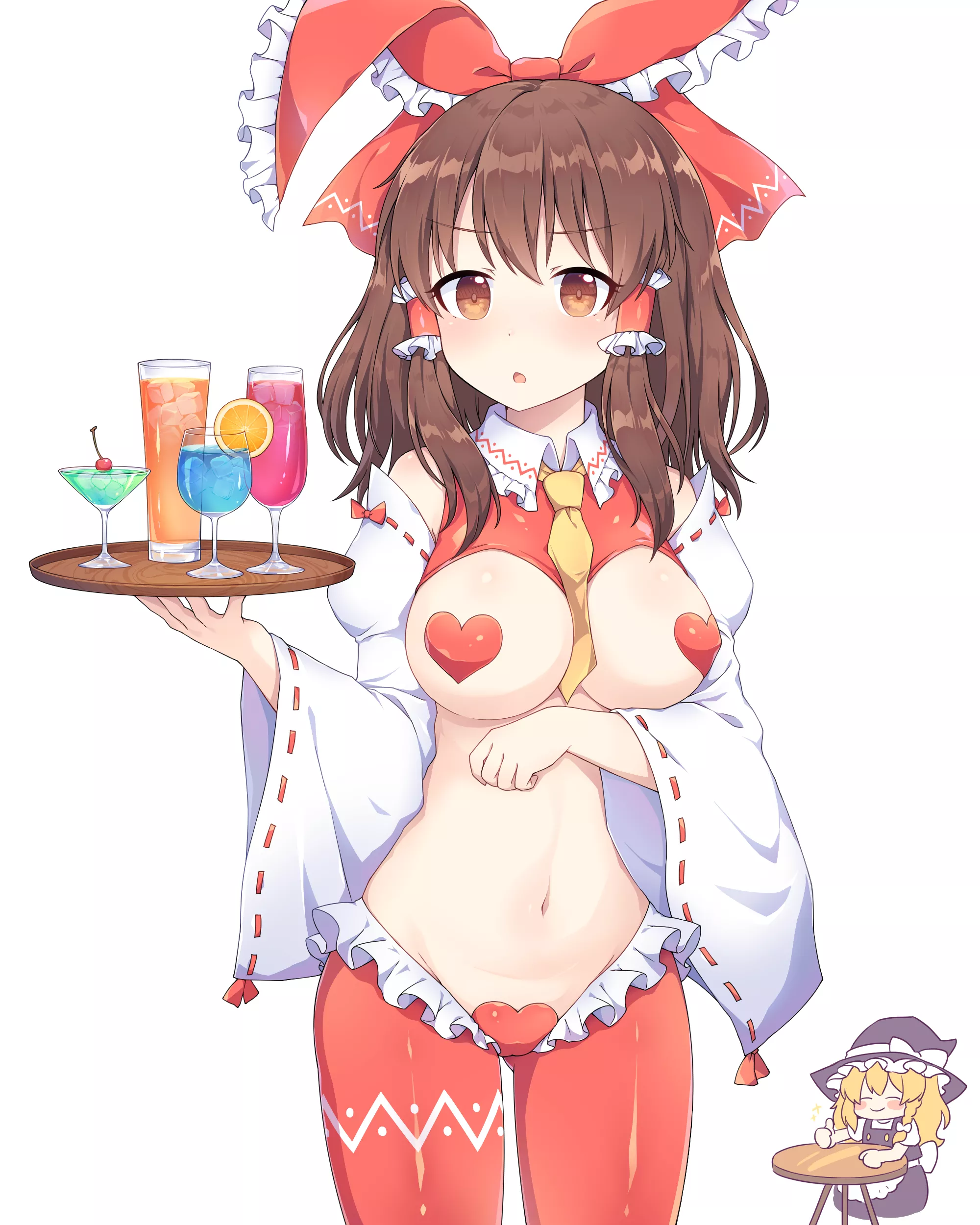 Reimu's side job [Reverse Bunnysuit]