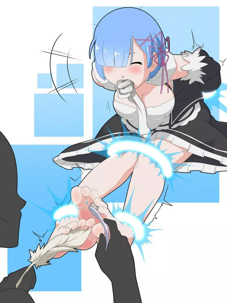 Rem is ticklish