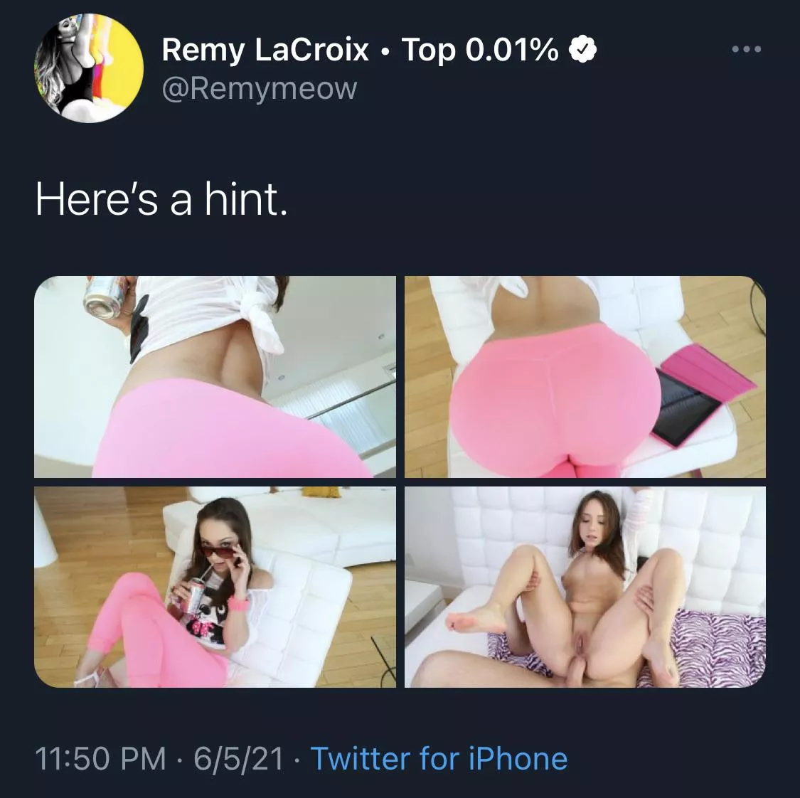 Remy’s comeback scene could be with bangbros