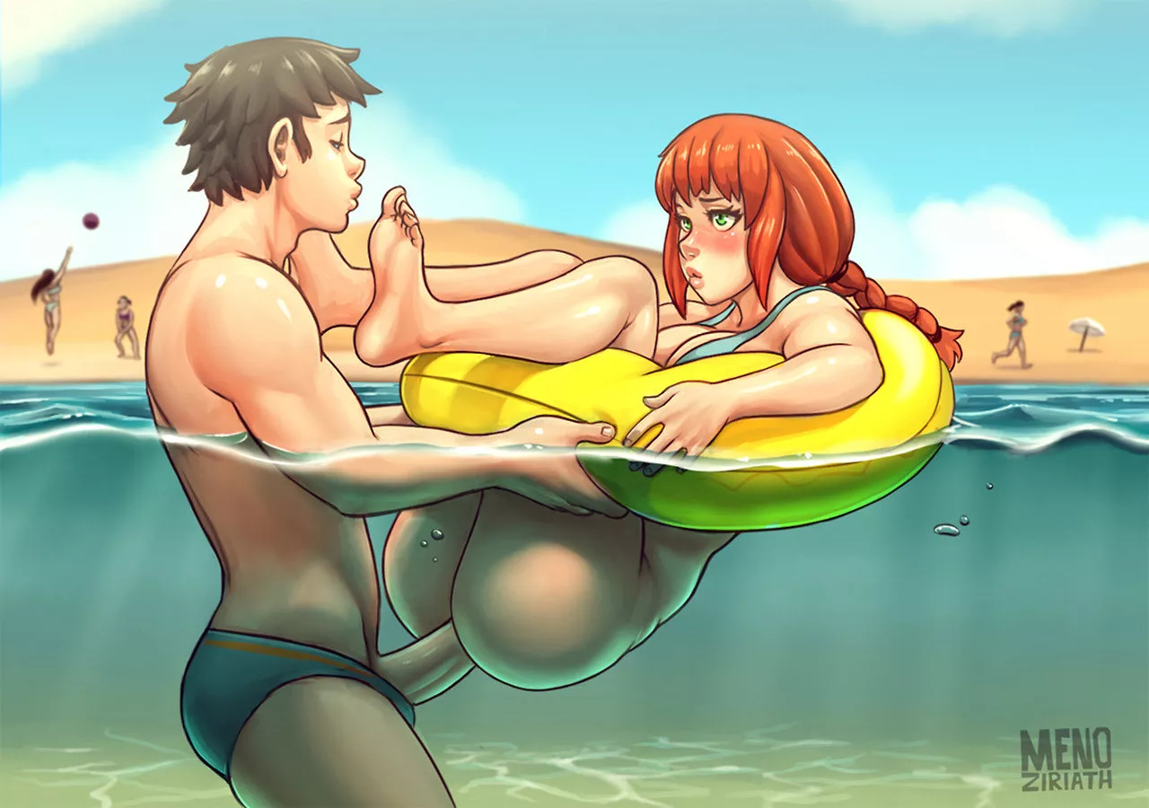 Right in front of all those beachgoers (Menoziriath)