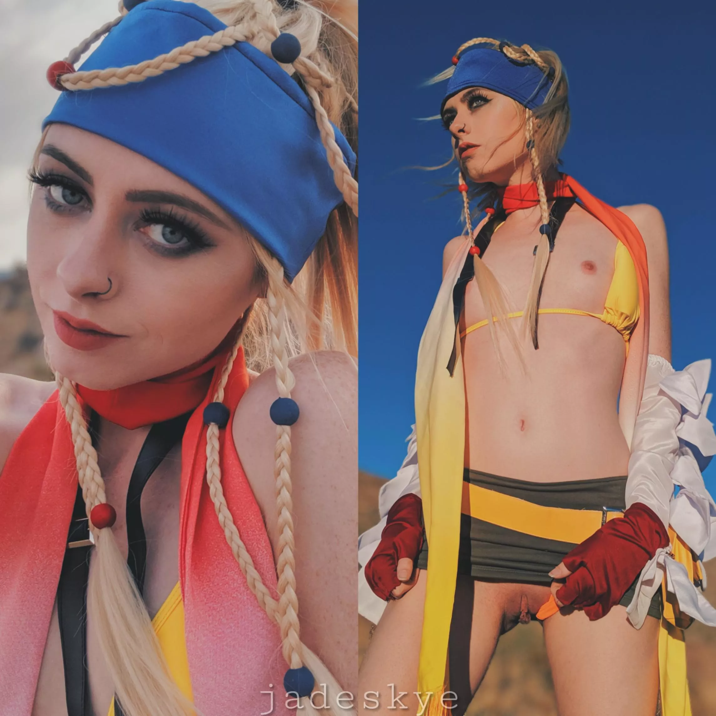 Rikku by Elunaxc