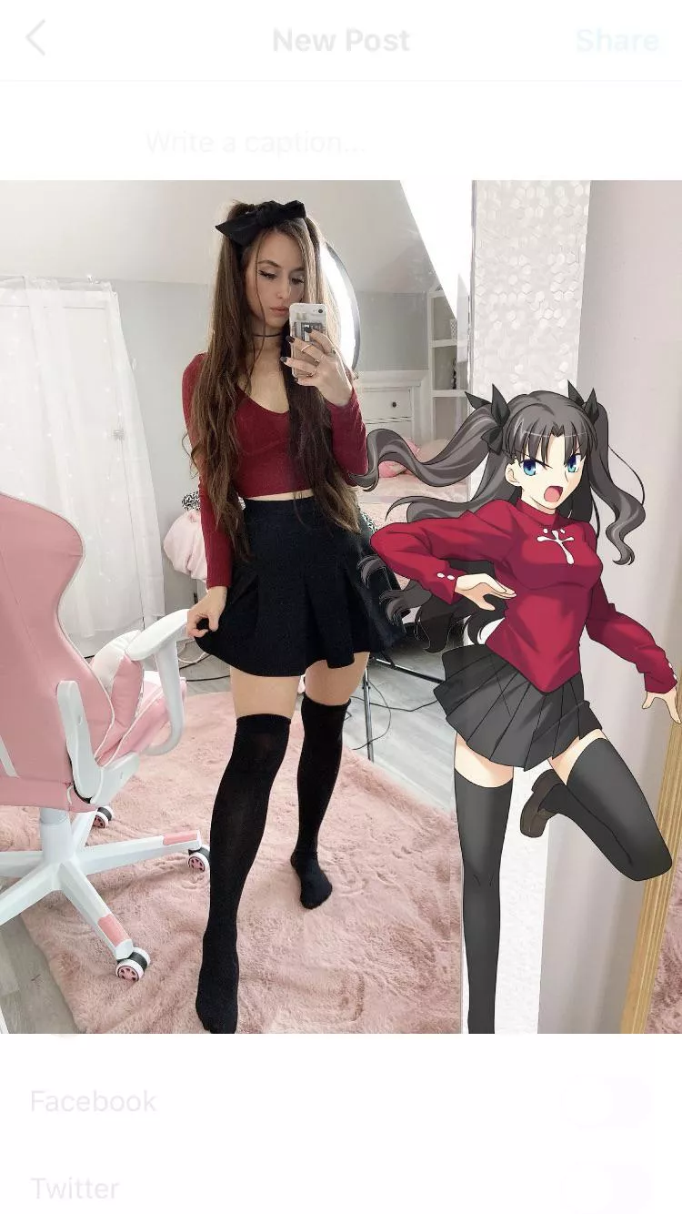 Rin tohsaka by me [kalikins7]