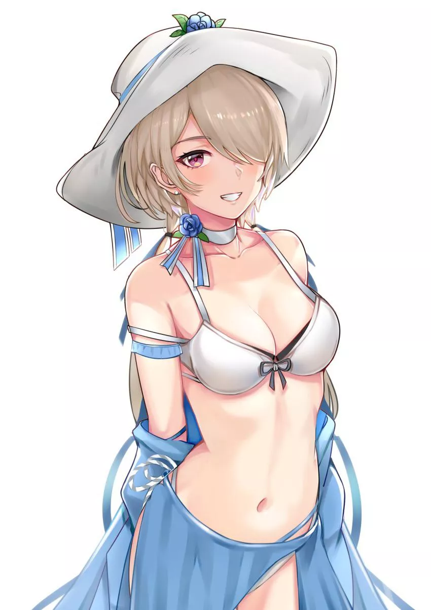 Rita summer bikini [Honkai Impact 3rd]