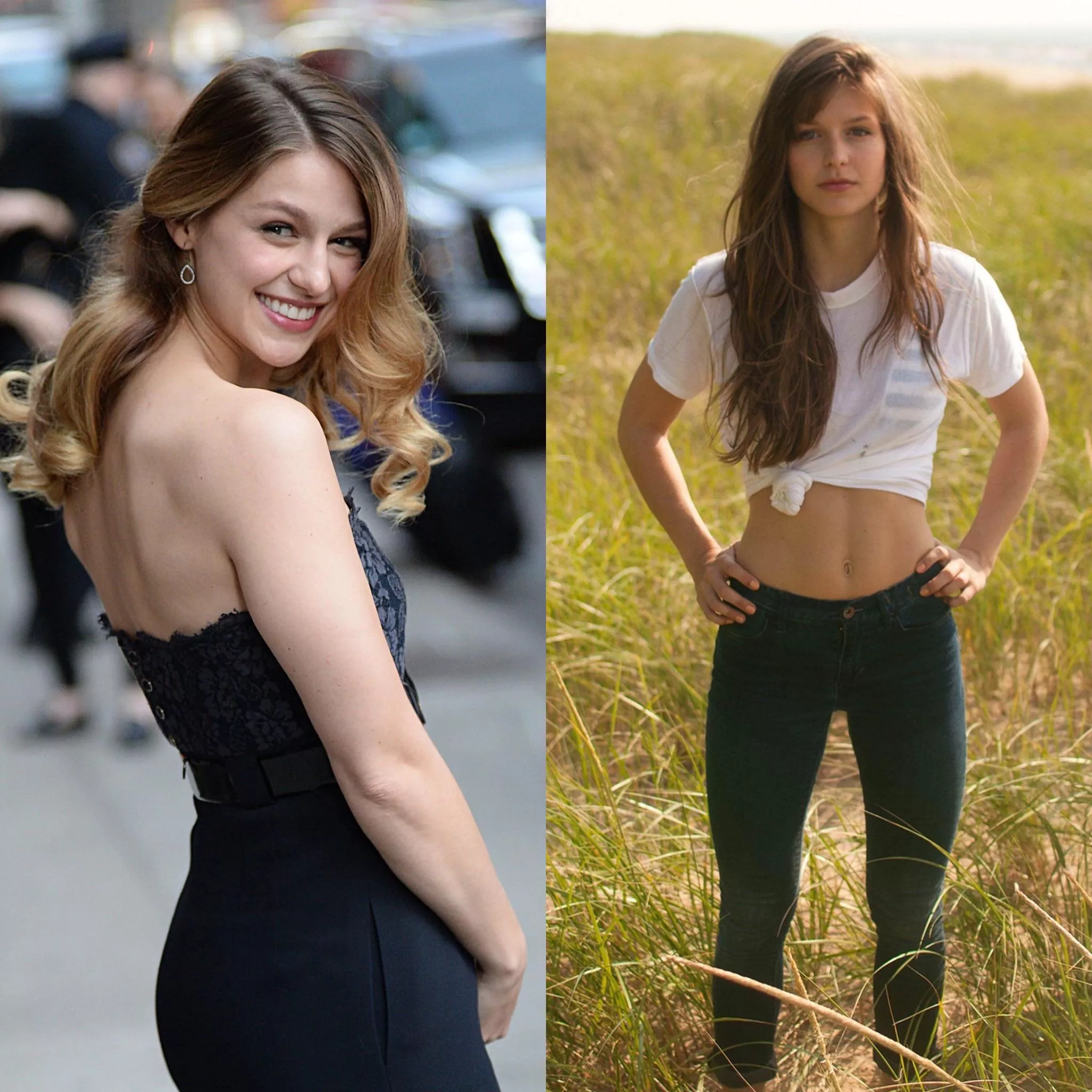 rock hard thinking about railing the fuck out of Melissa Benoistâ€™s tight body