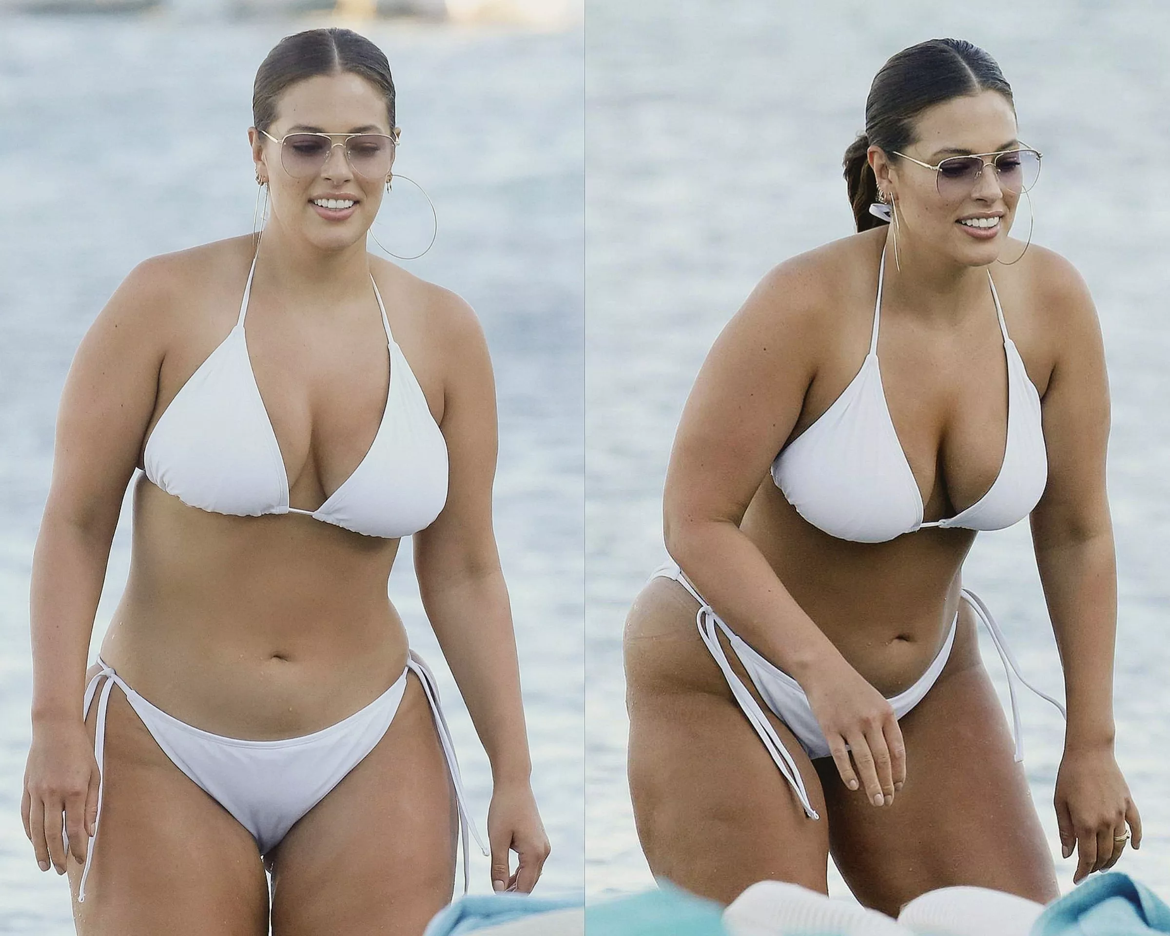 Roleplay as Ashley Graham for me.