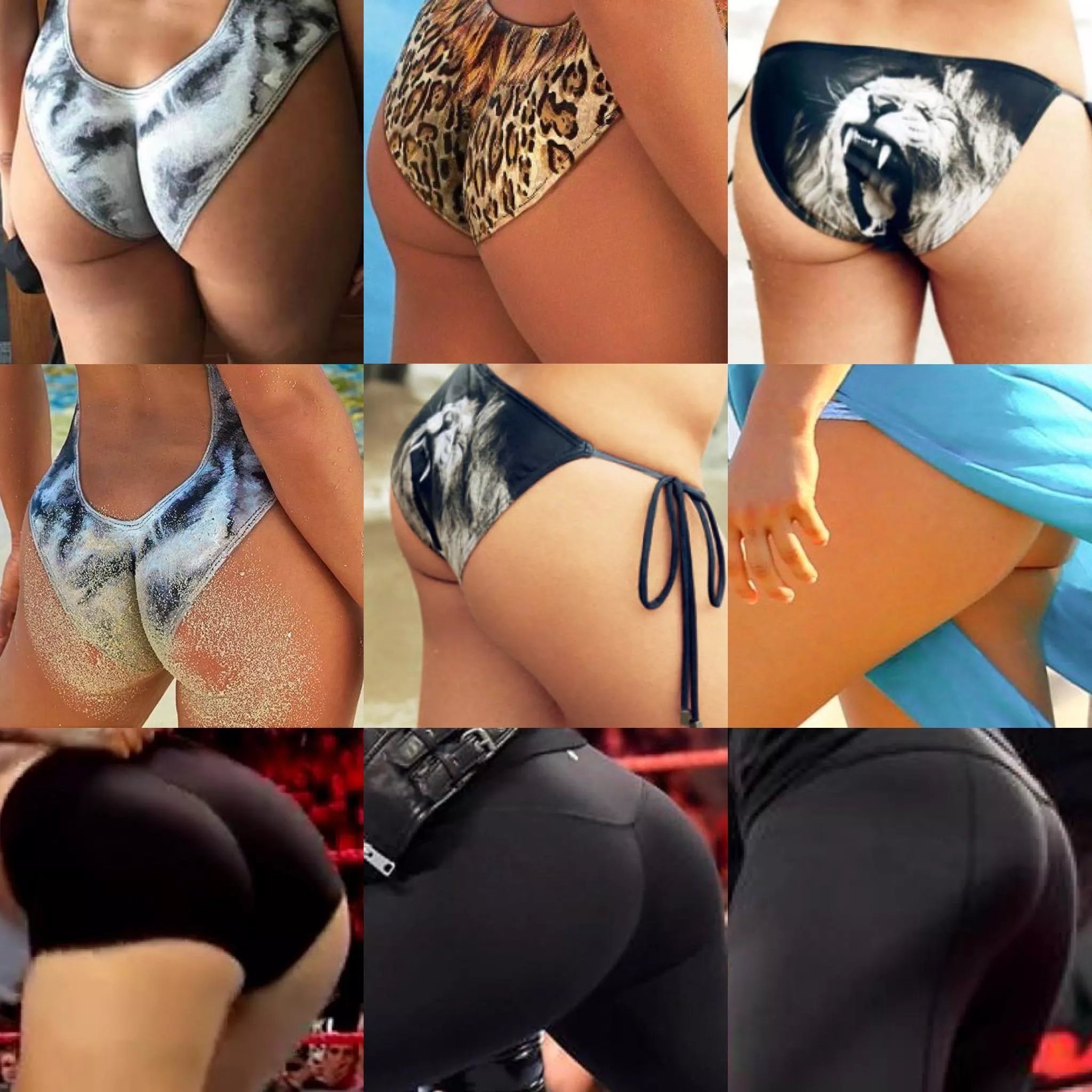 Ronda Rousey Booty Collage🍑🤤