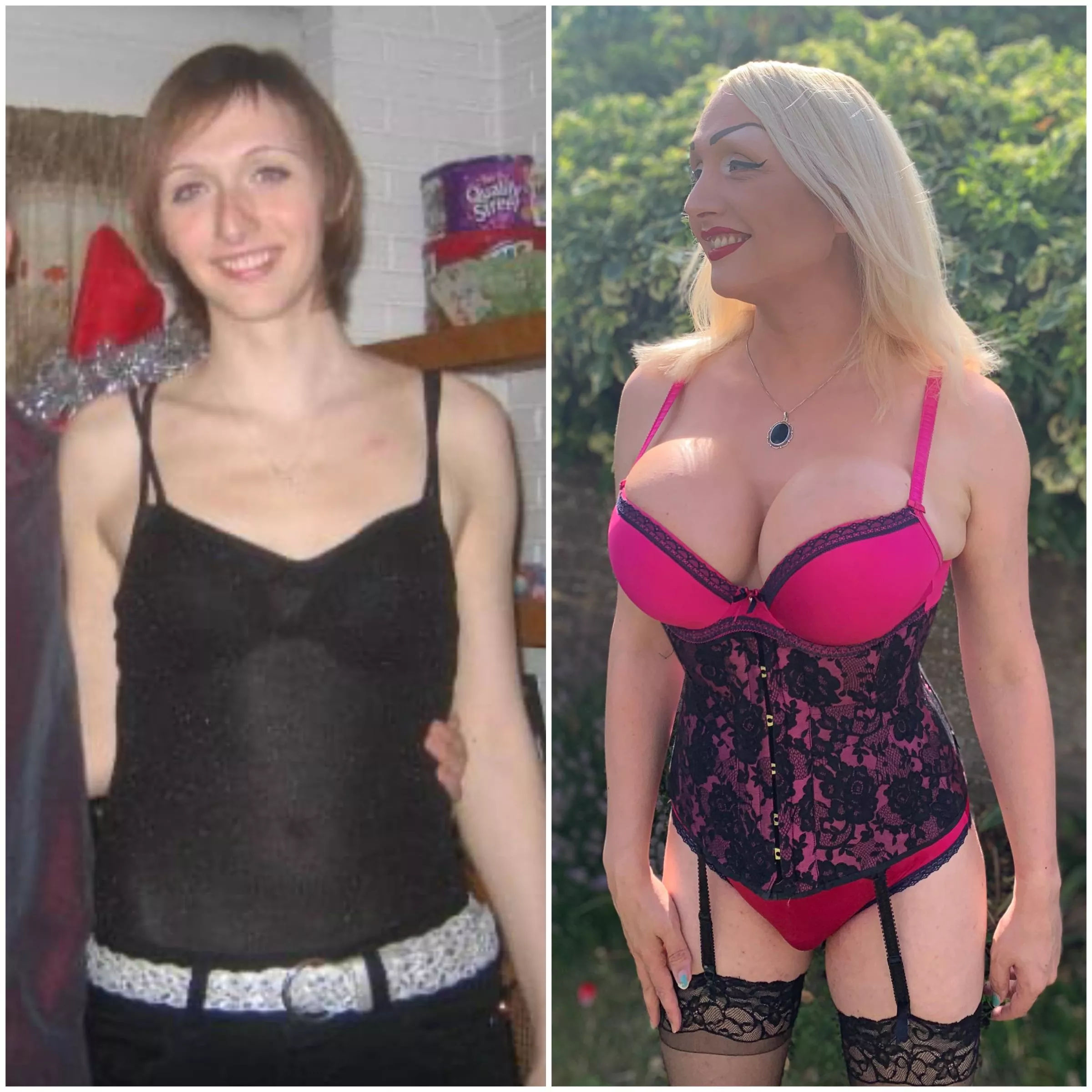 Room for another ibmbo? 2006 and 2020. Sooo glad to have embraced bimbofication. It has allowed me to be free emotionally and sexually. I know enjoy people wanking over me and activity enjoy it!!! Loved the whole process. m a bimbo and proud **free free