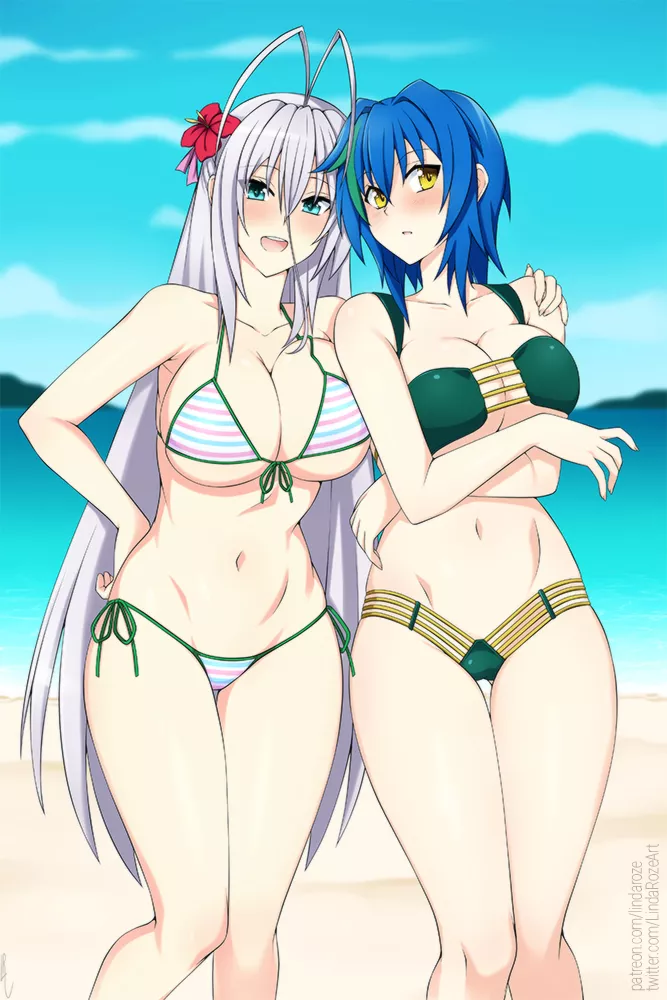 Rossweisse x Xenovia [High School DxD] (LindaRoze)