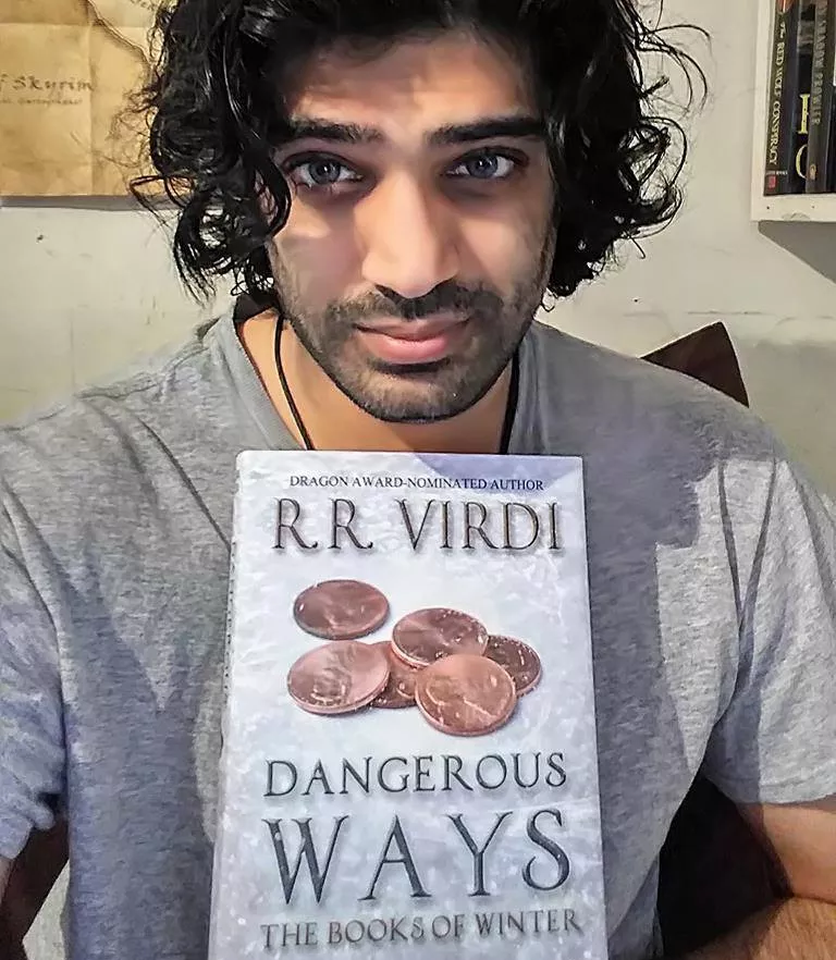 R.R. Virdi (indie author) always pleasing to my eyes ðŸ˜