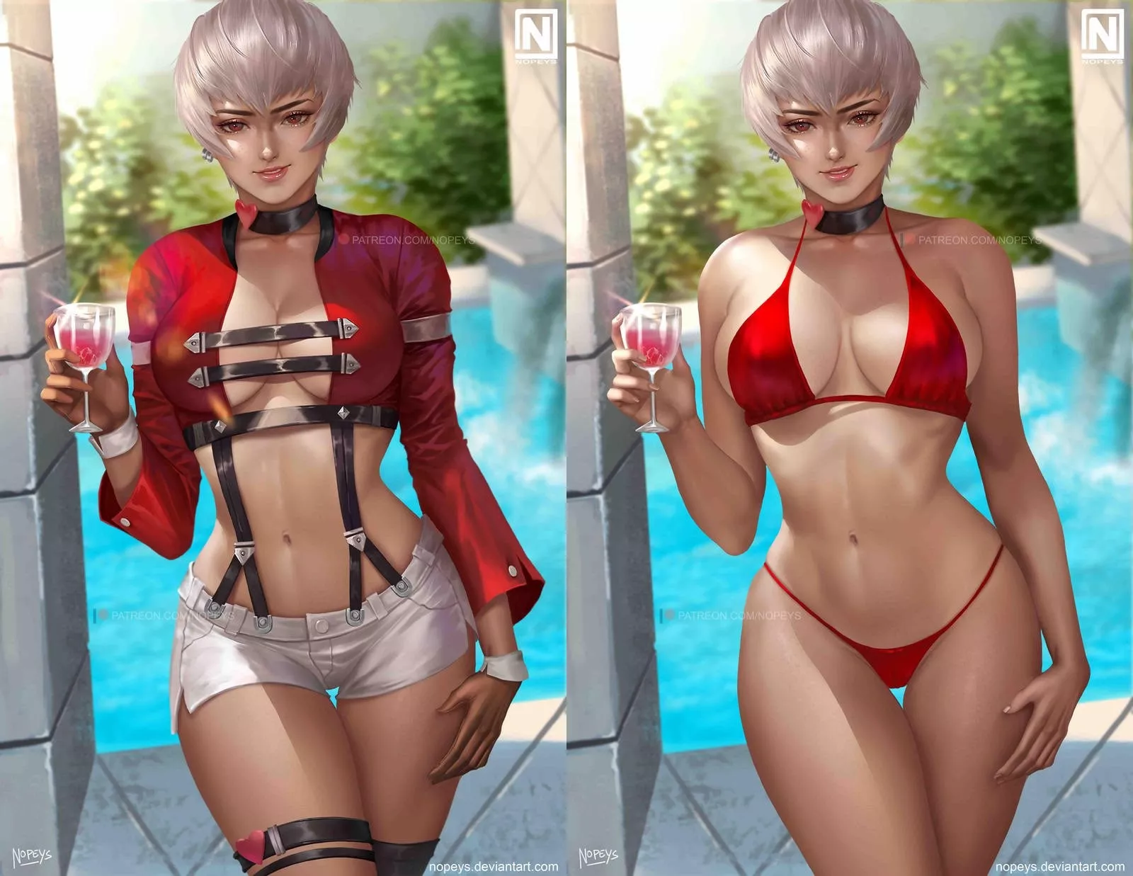 Rule 63 Yashiro Nanakase (NOPEYS) [King of Fighters]