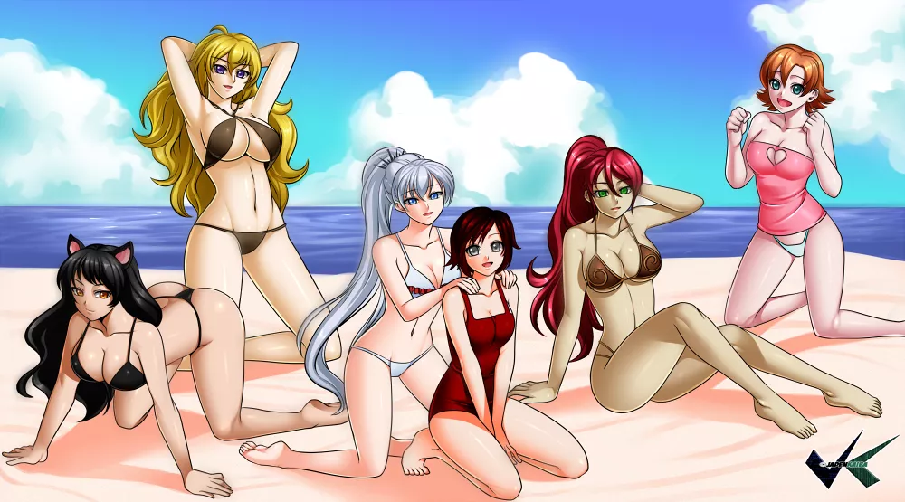 RWBY Vol. 1 Bikini Girls