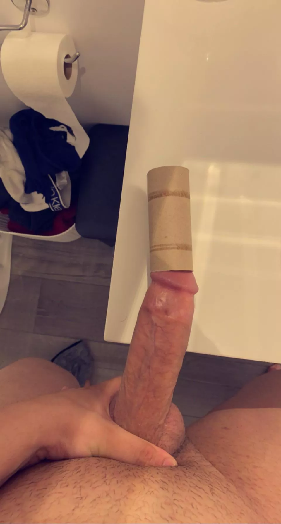 Sadly I can’t do this challenge with my 9inch cock !