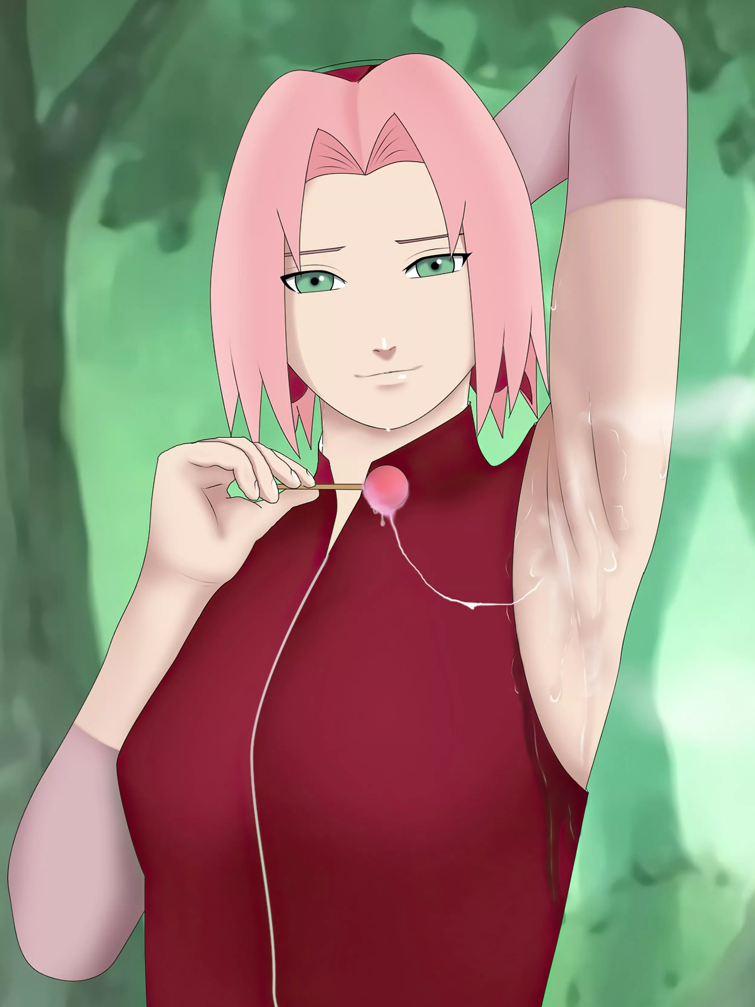 Sakura Wants You to Lick Her Sweaty Lollipop (Herianforce) [Naruto]