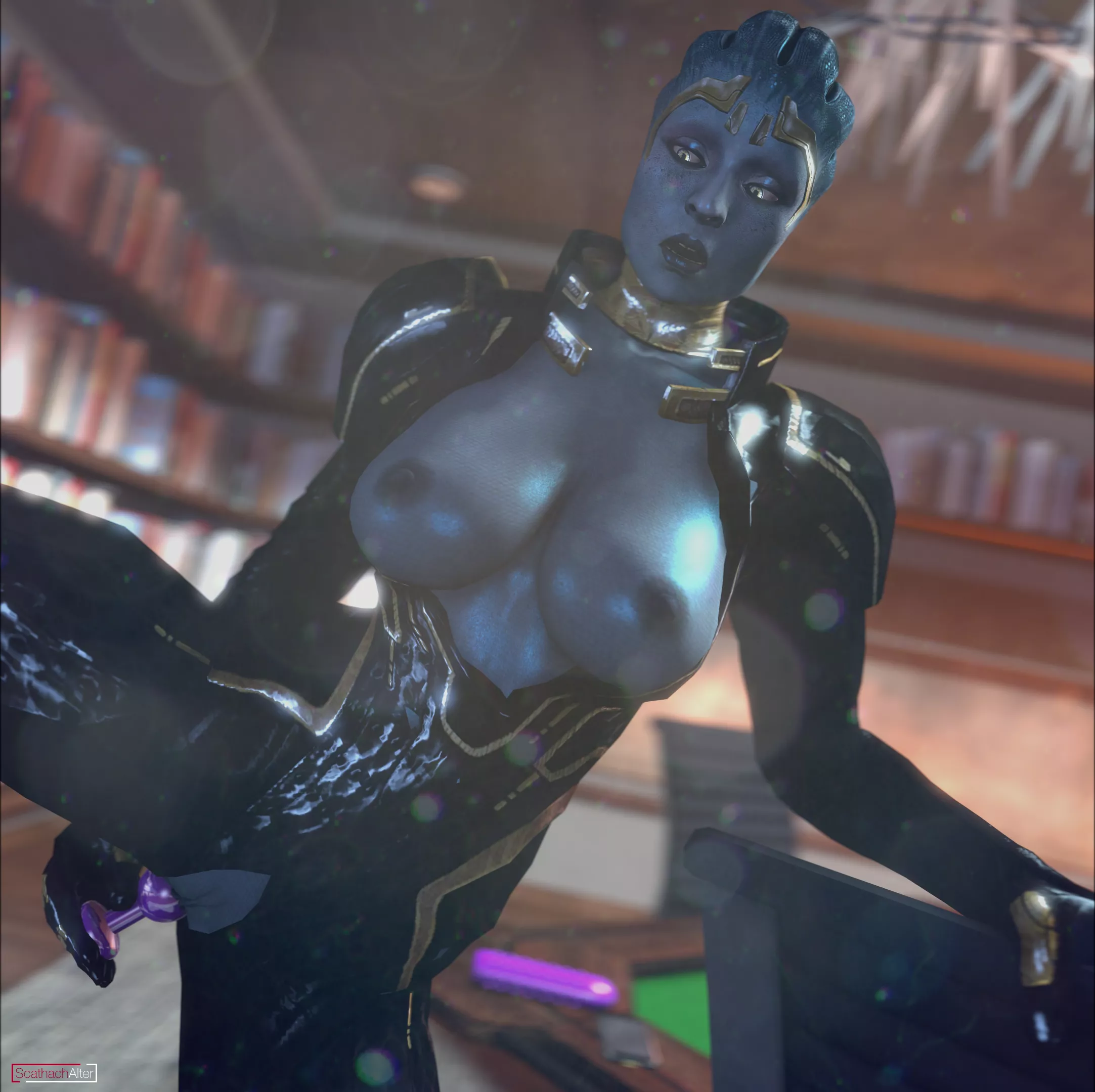 Samara - Adept Asari Part One (ScathachAlter) [Mass Effect]