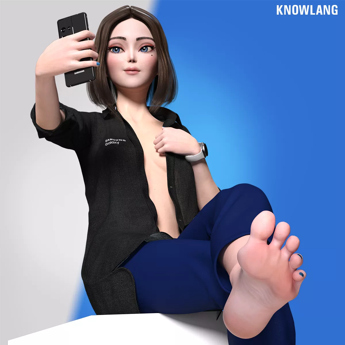 Samsung girl sole photoshoot (knowlang)