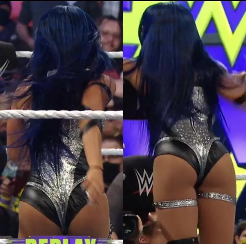 Sashaâ€™s Ass at Extreme RulesðŸ¤¤