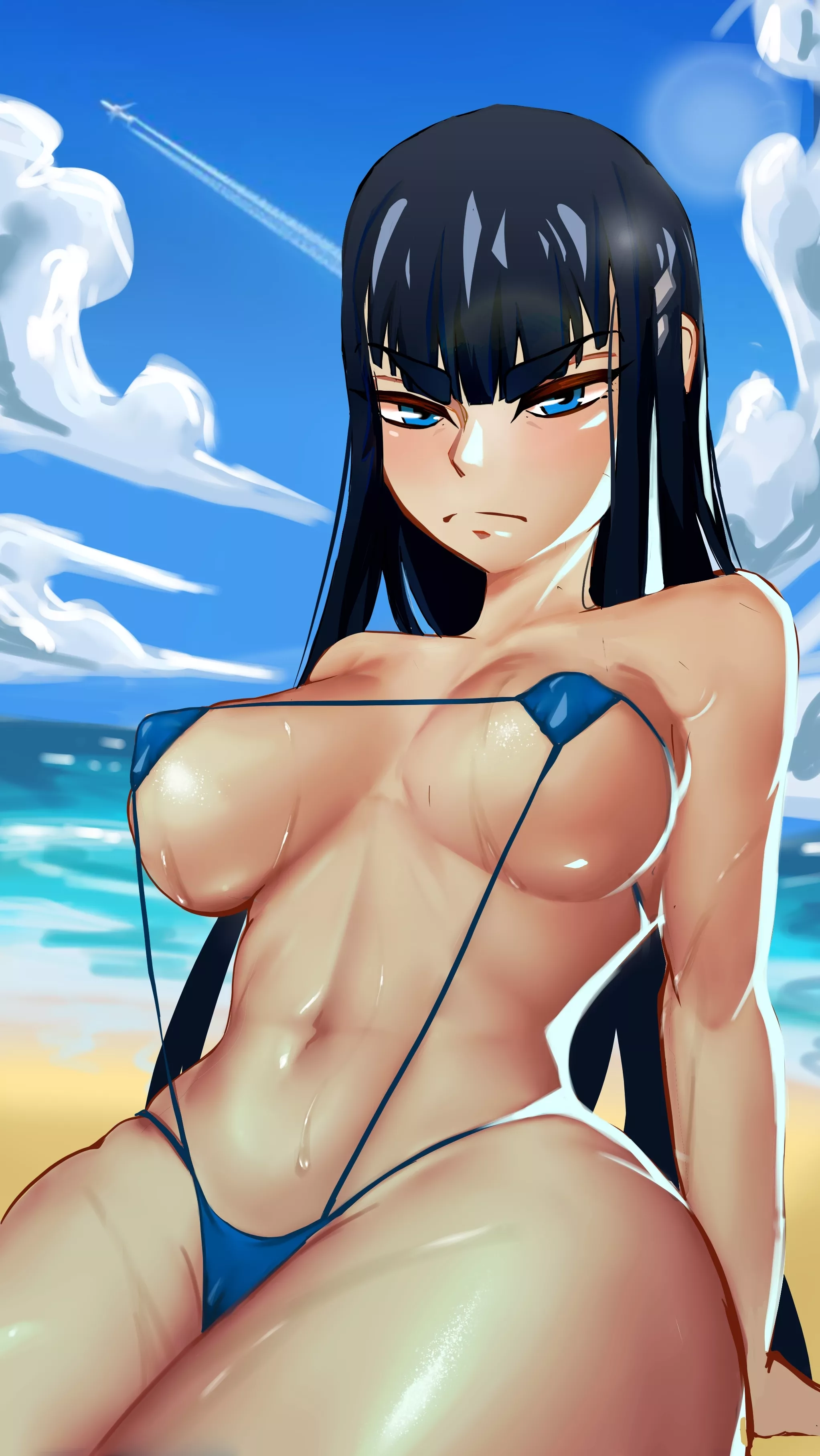 Satsuki at the beach [OC]