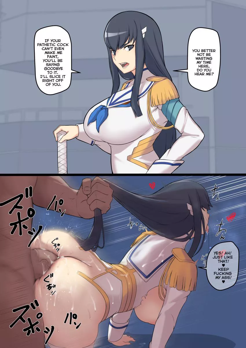 Satsuki kiryuuin Instant loss