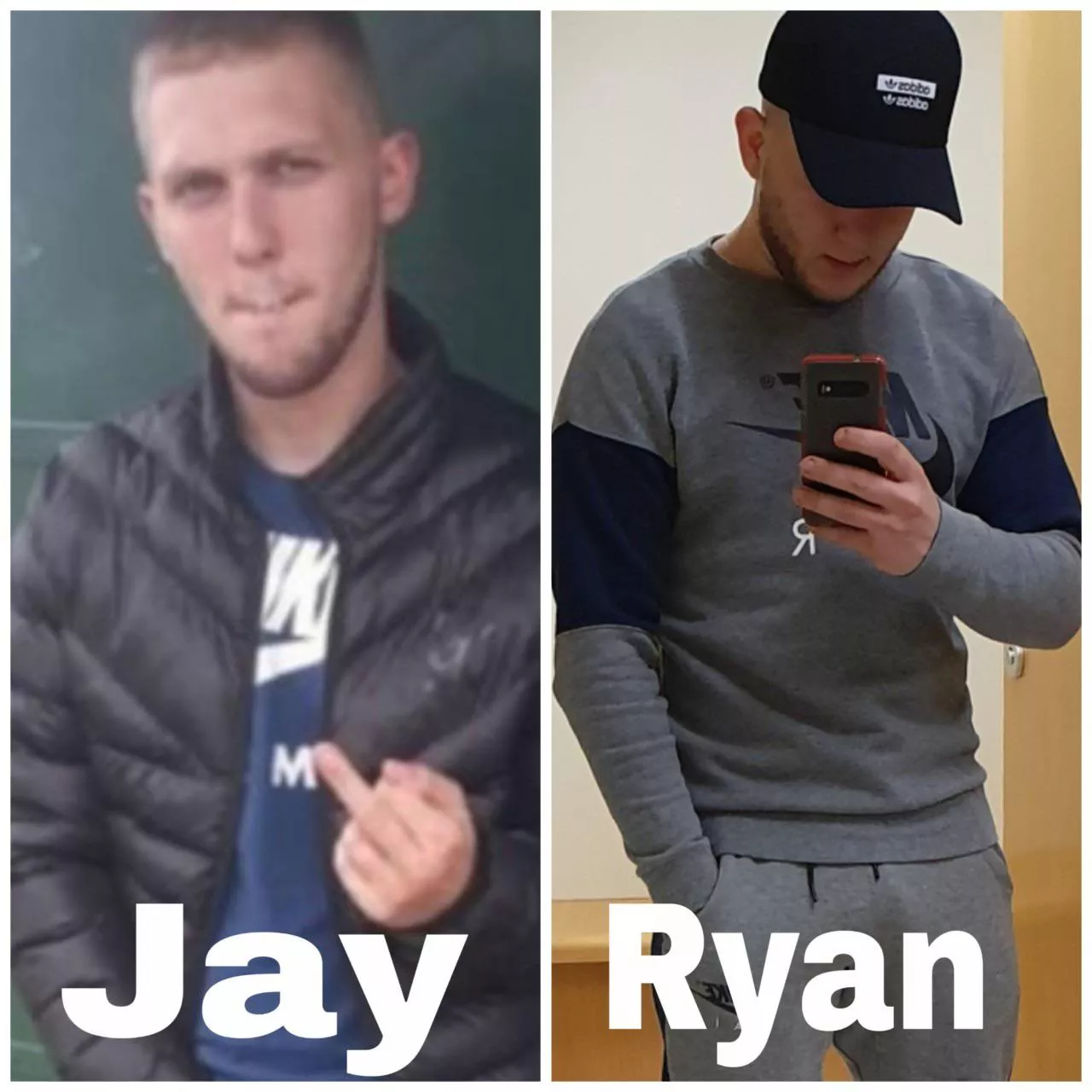 “Scally lads , Jay and Ryan ...