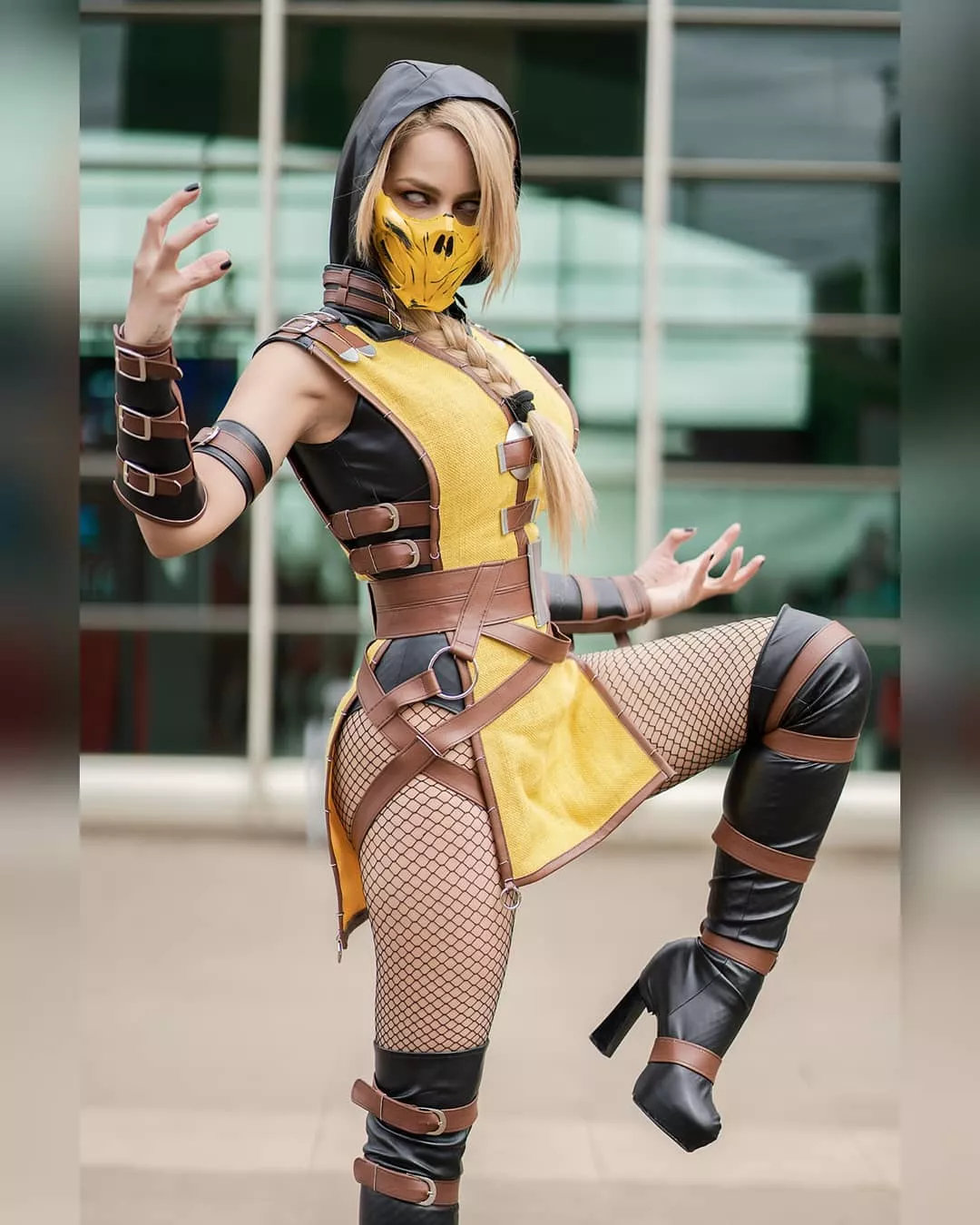 Scorpion [Mortal Kombat] by Rocio Madariaga (@rociomadariagaa)