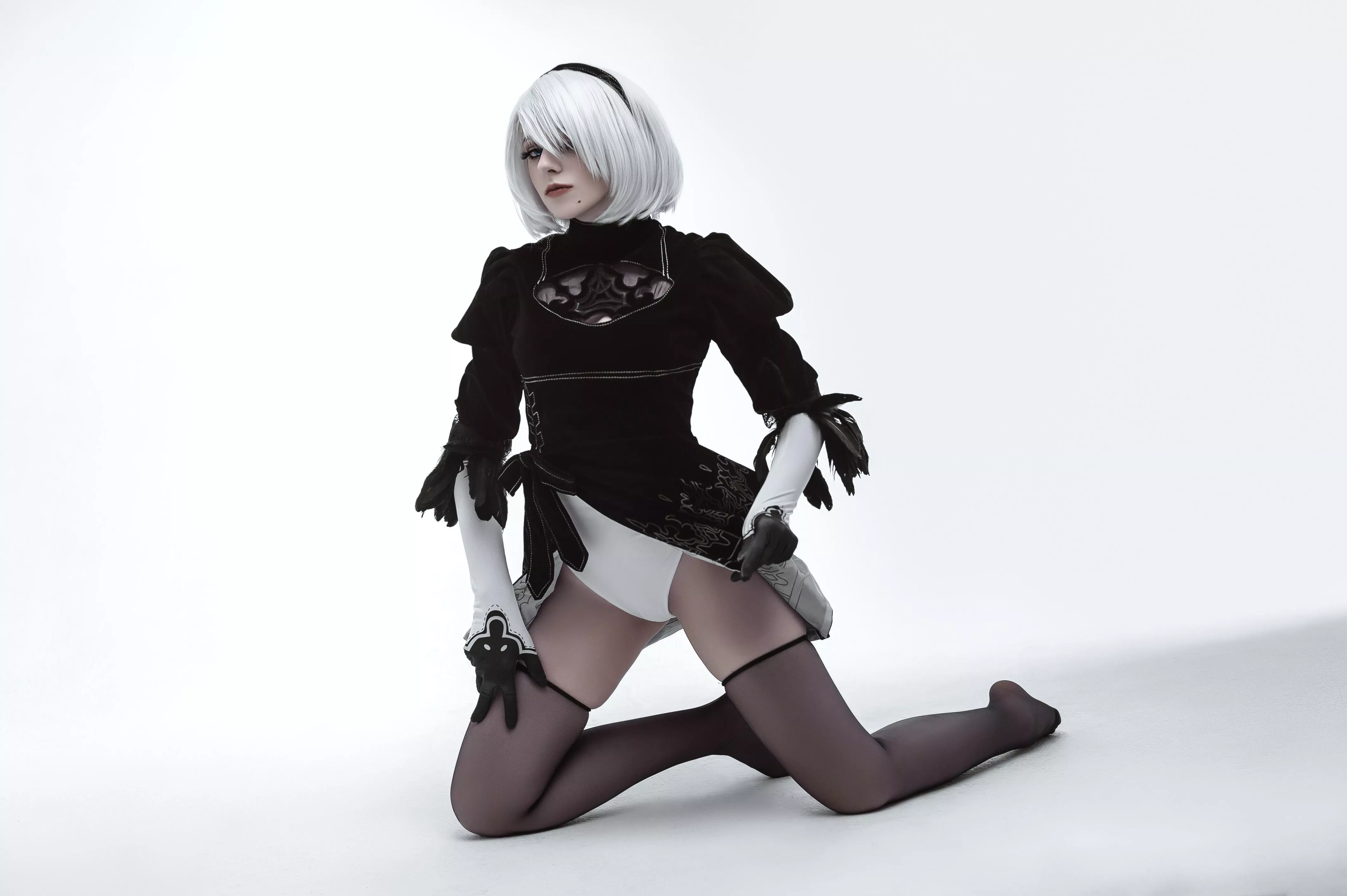 [self] 2B cosplay by Sakura Loli