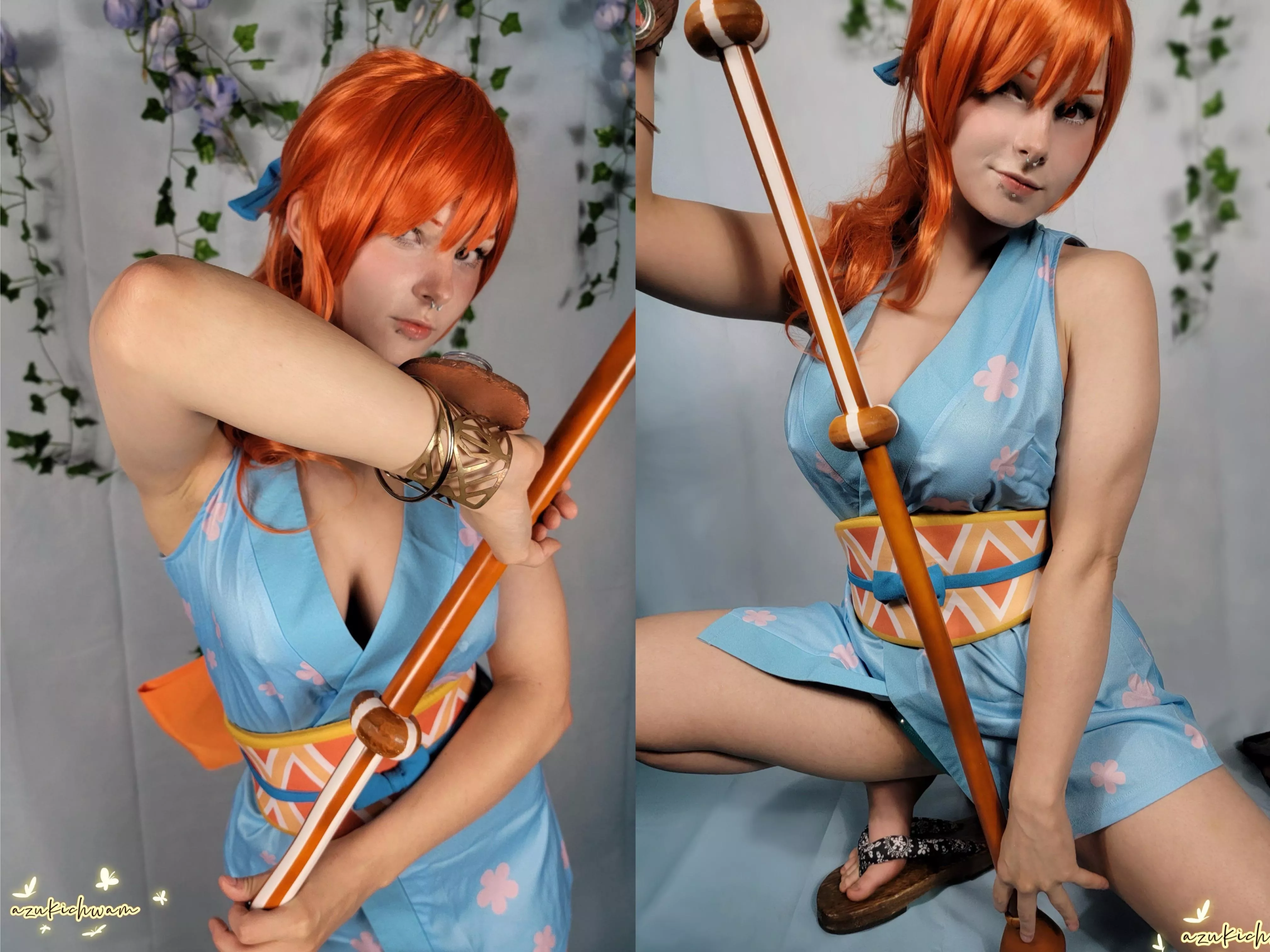 [self] Nami From One Piece By Azukichwan