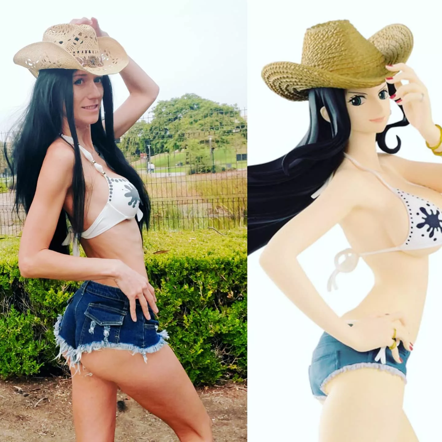 {Self} NIco Robin from One piece. Here's a collectible cosplay. How did I do?