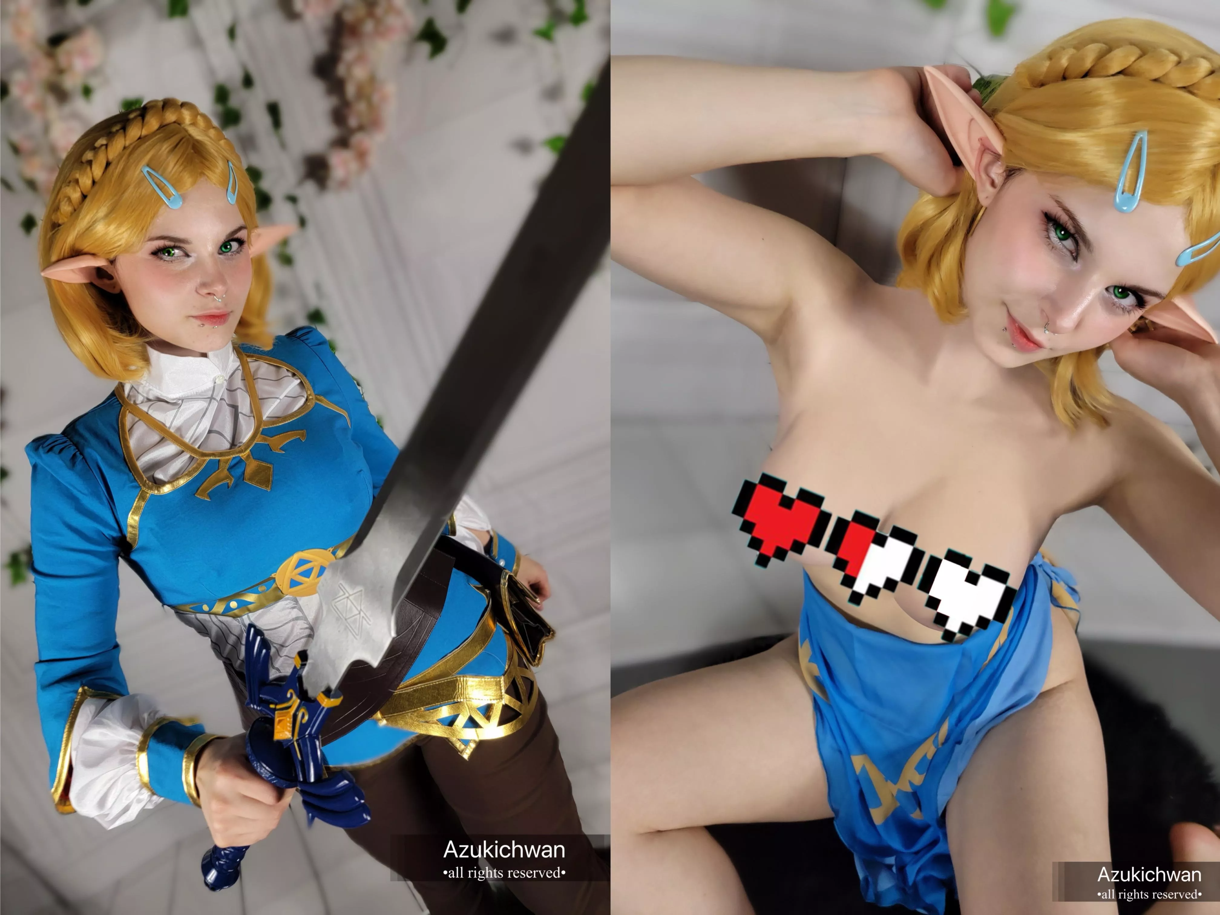 [self] Princess Zelda Cosplay By Azukichwan