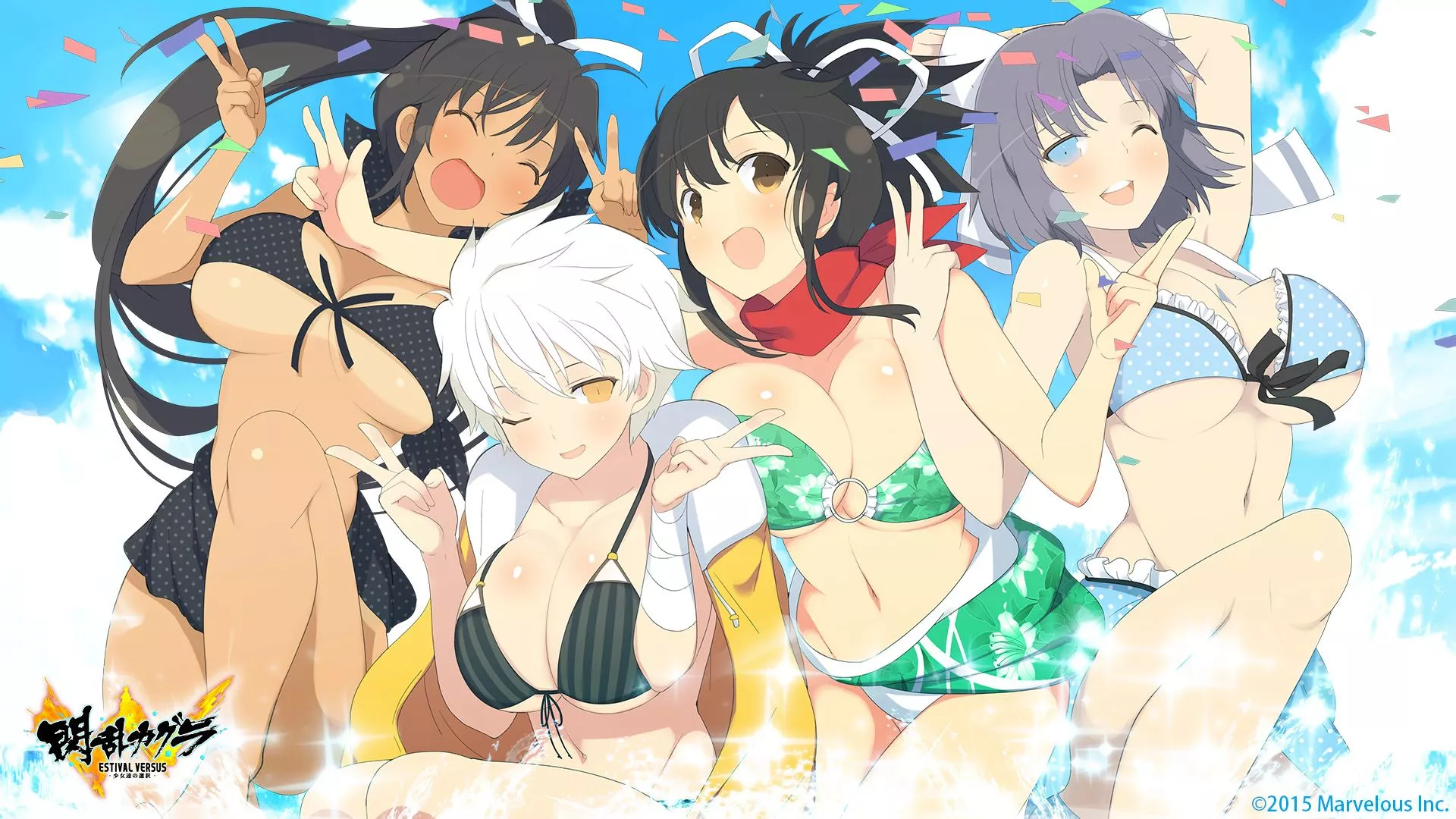 Senran Kagura Girls [1920x1080]