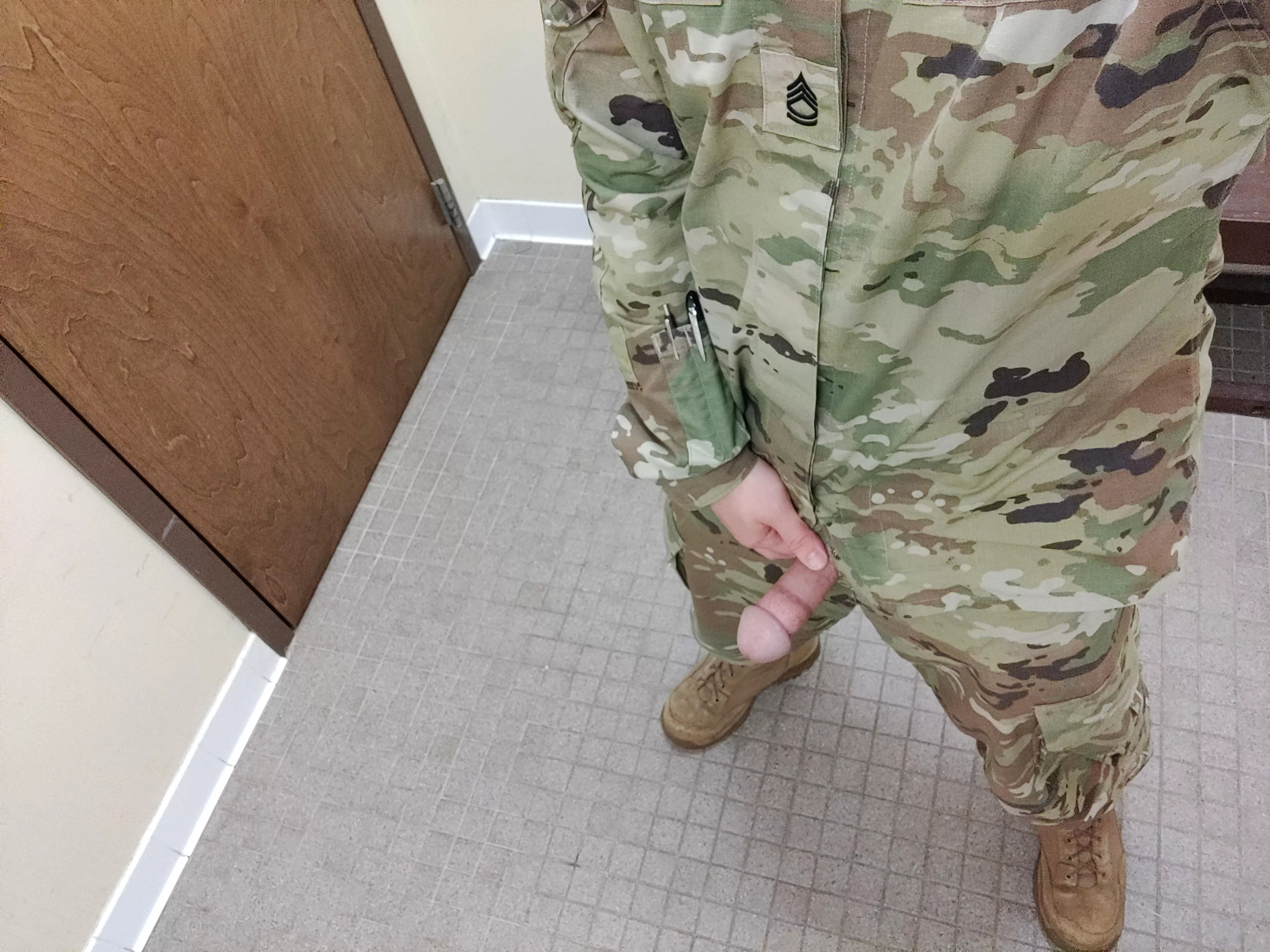 Sergeant has been pretty horny lately