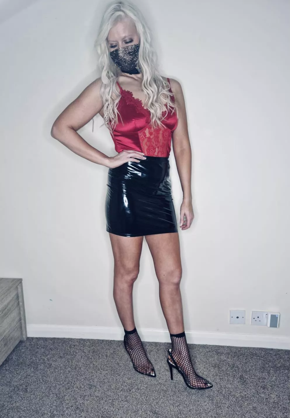 Sexy Blonde Devil