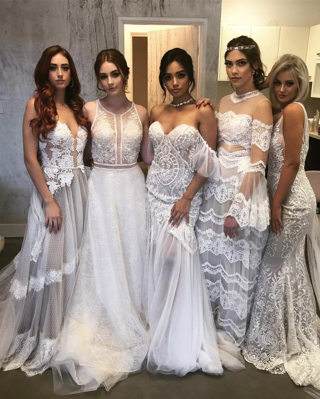 Sexy bridal selection.