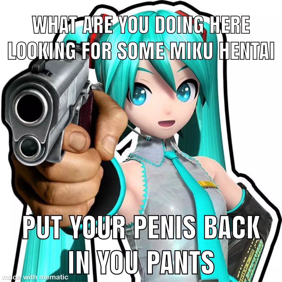 Sexy lewd Miku booba