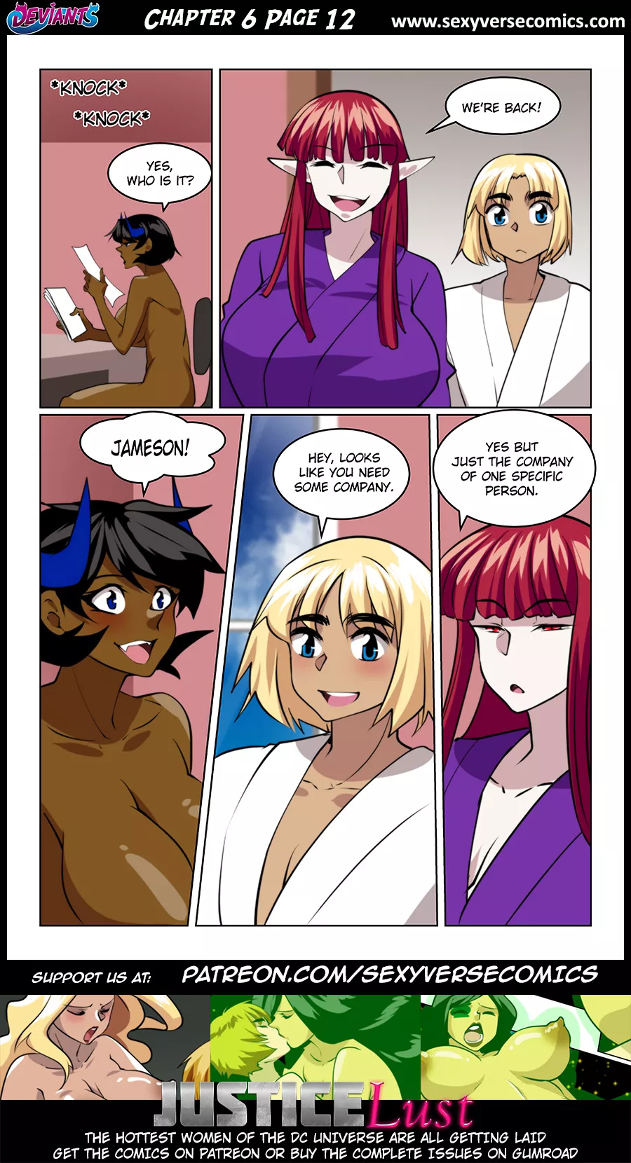 [Sexyverse Comics] Deviants Chapter 6 Page 12