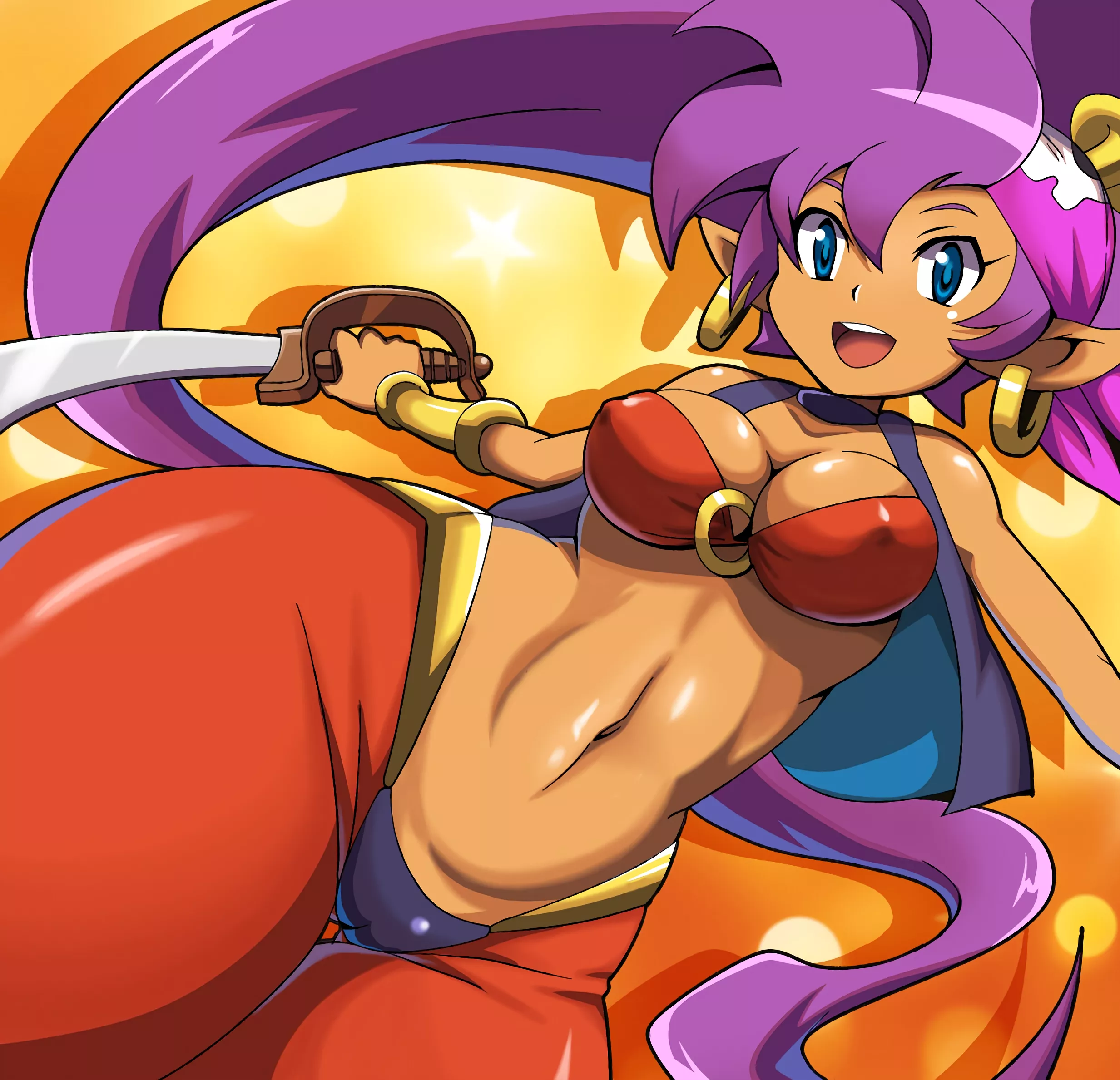 Shantae from The Pirate's Curse, by Banboro