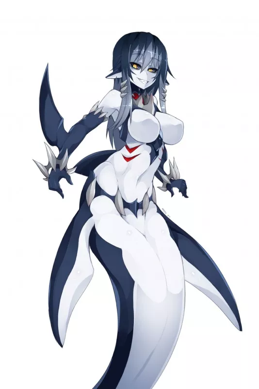 Shark mermaid [Monster girl encyclopedia]