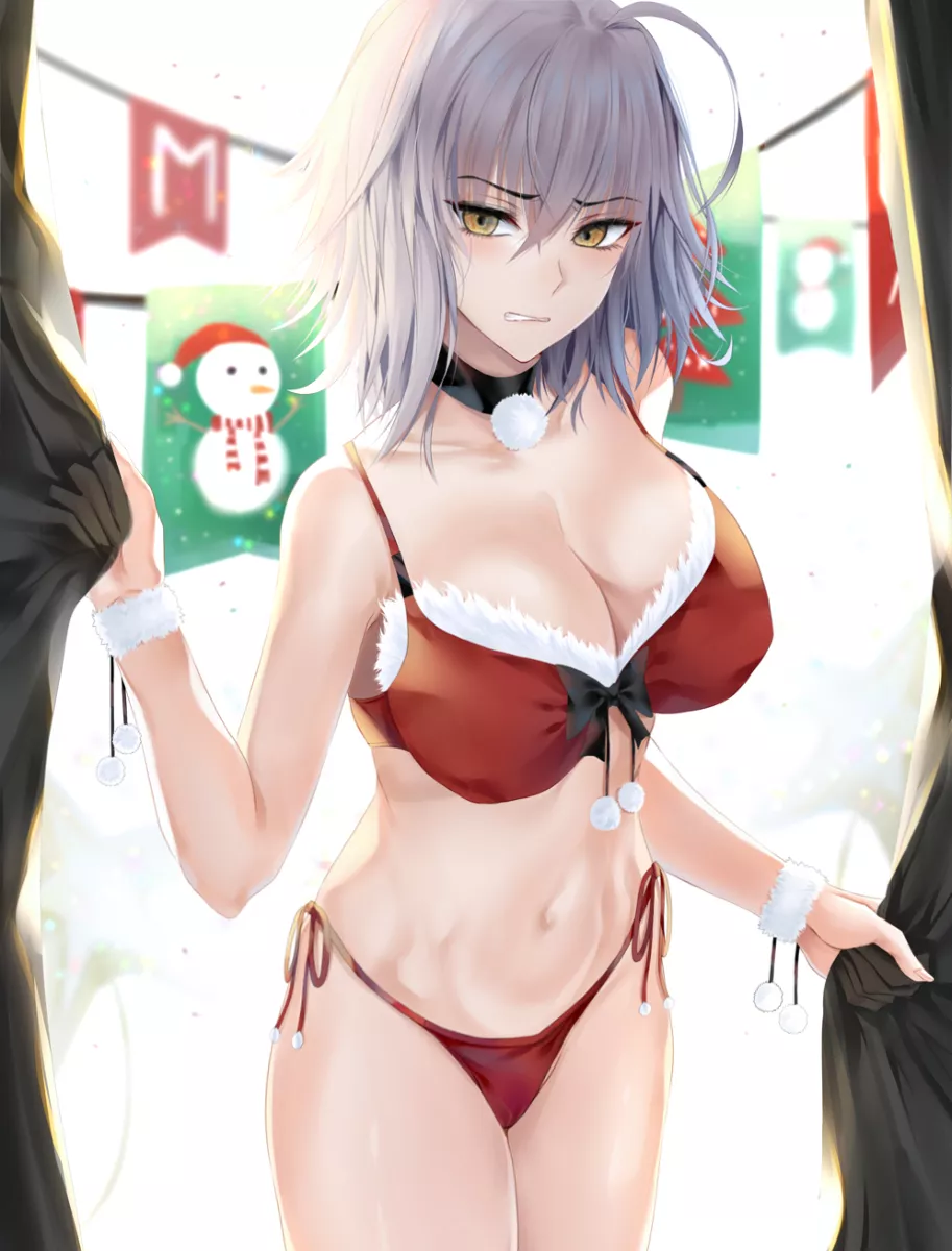 She Has Her Own Special Way of Celebrating the Holiday Season | (Jeanne Alter) [Fate Grand Order]