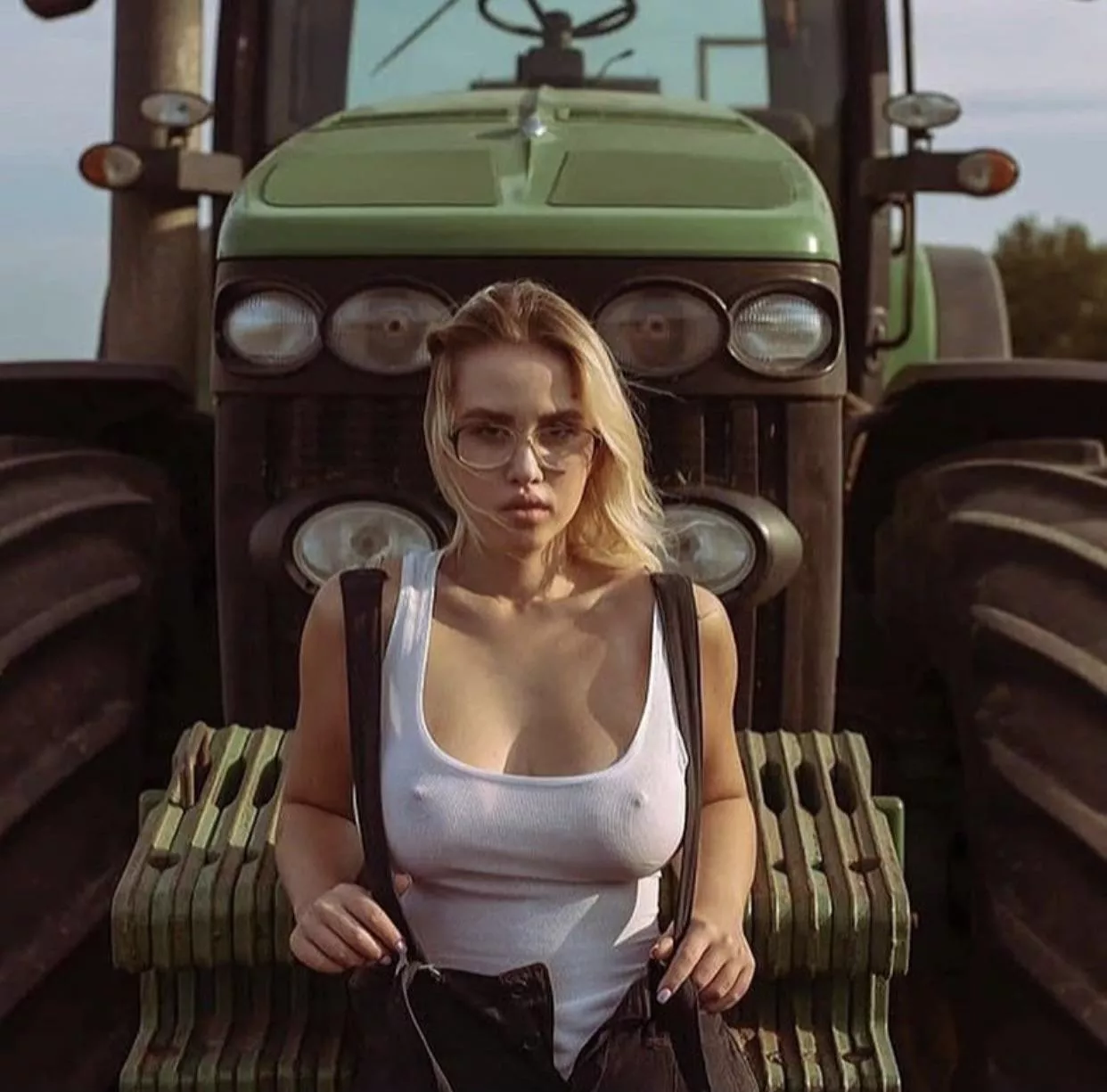 She thinks her tractors sexy, what do you think?