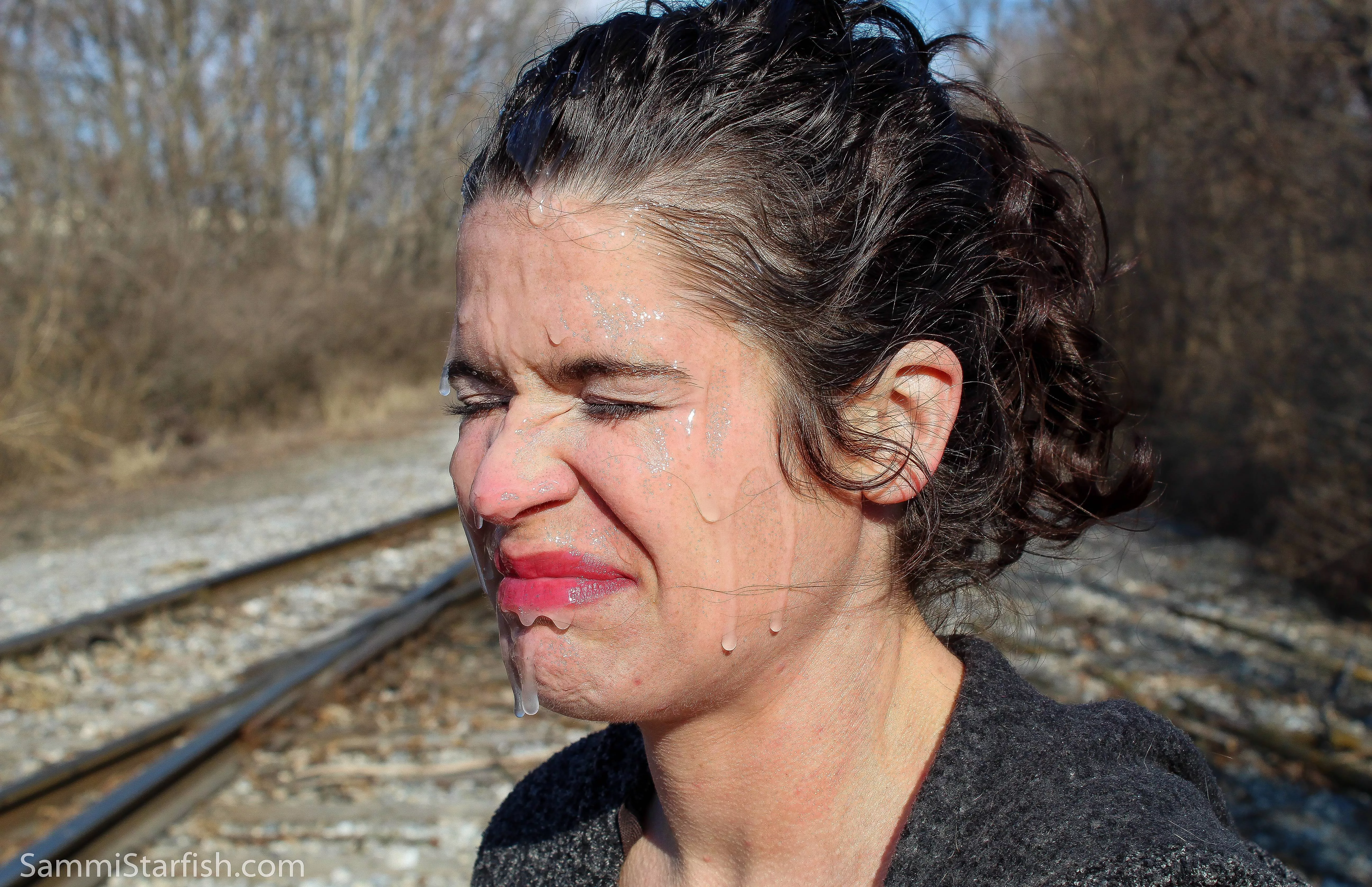 She was expecting to go out to get some sun, but instead ended up with something she hates.