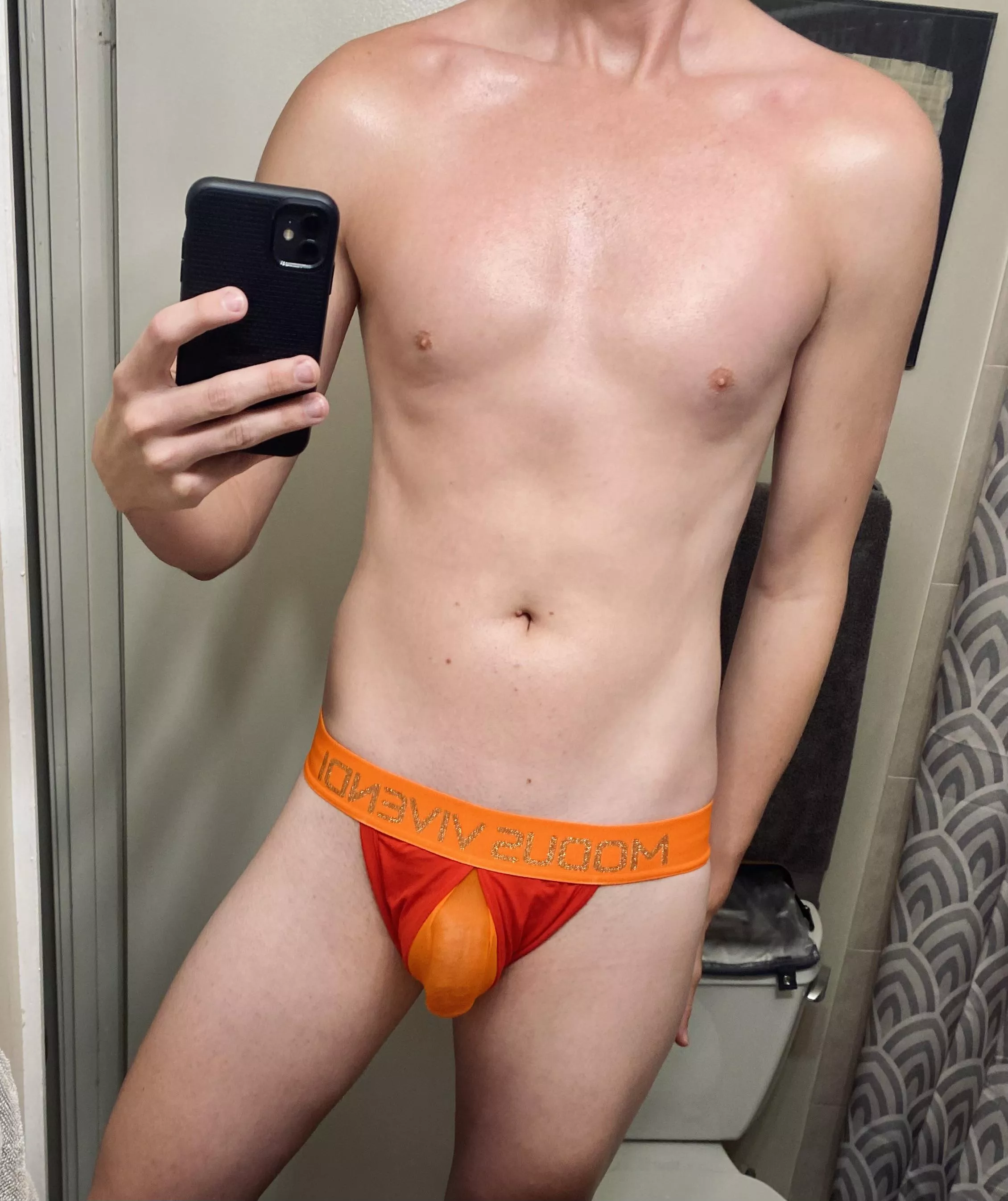 Sheer jockstraps are extra sexy ðŸ”¥