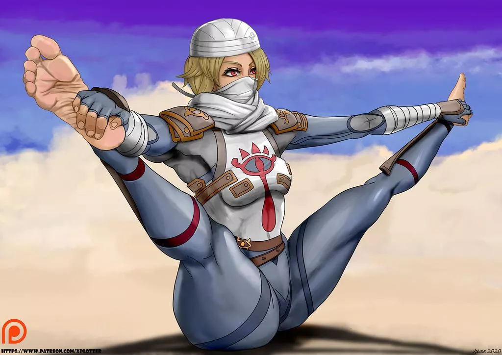 Sheik does Yoga (Xplotter)