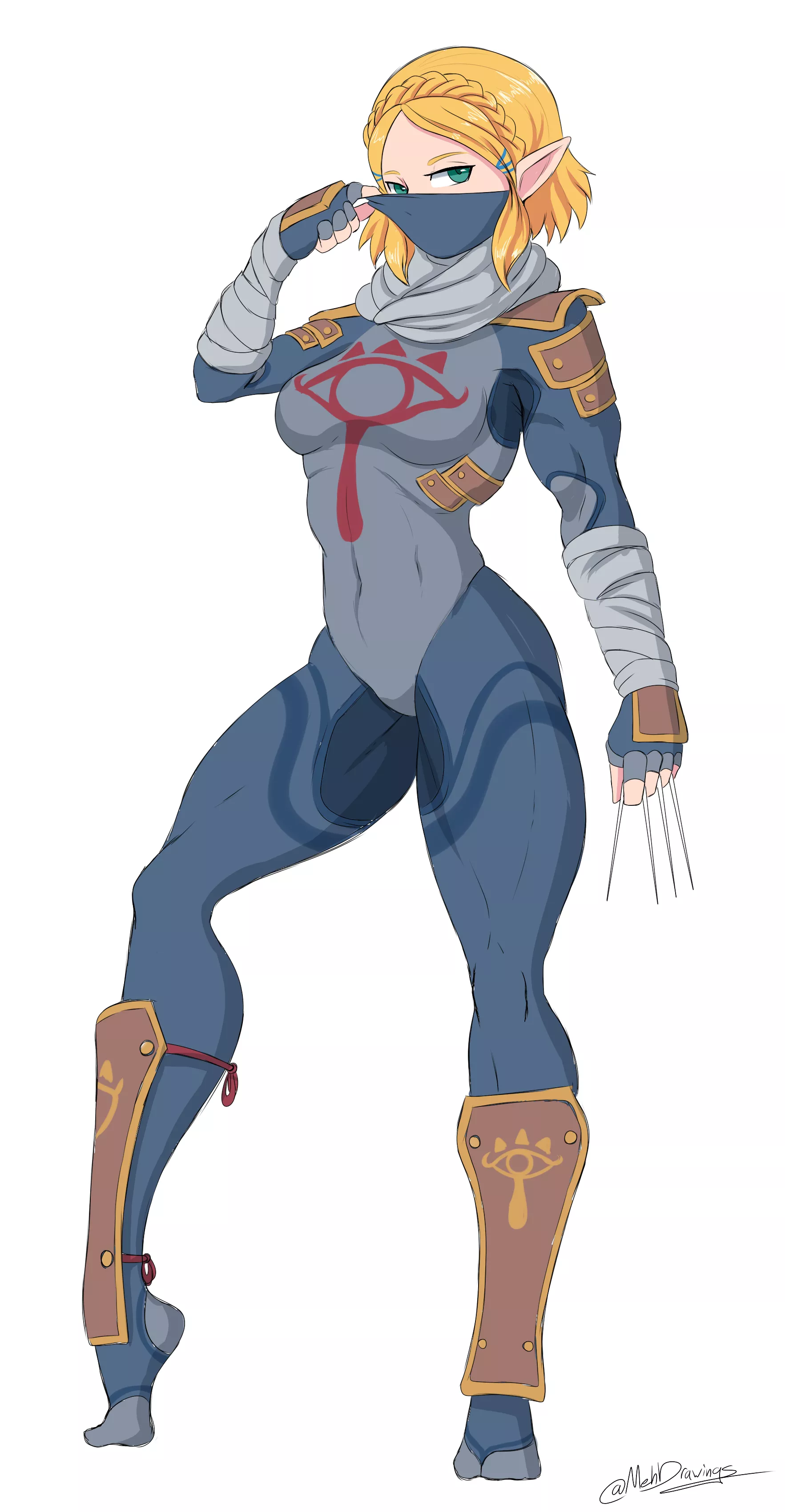 Sheik For BotW2 (Mehdrawings) [The Legend Of Zelda]