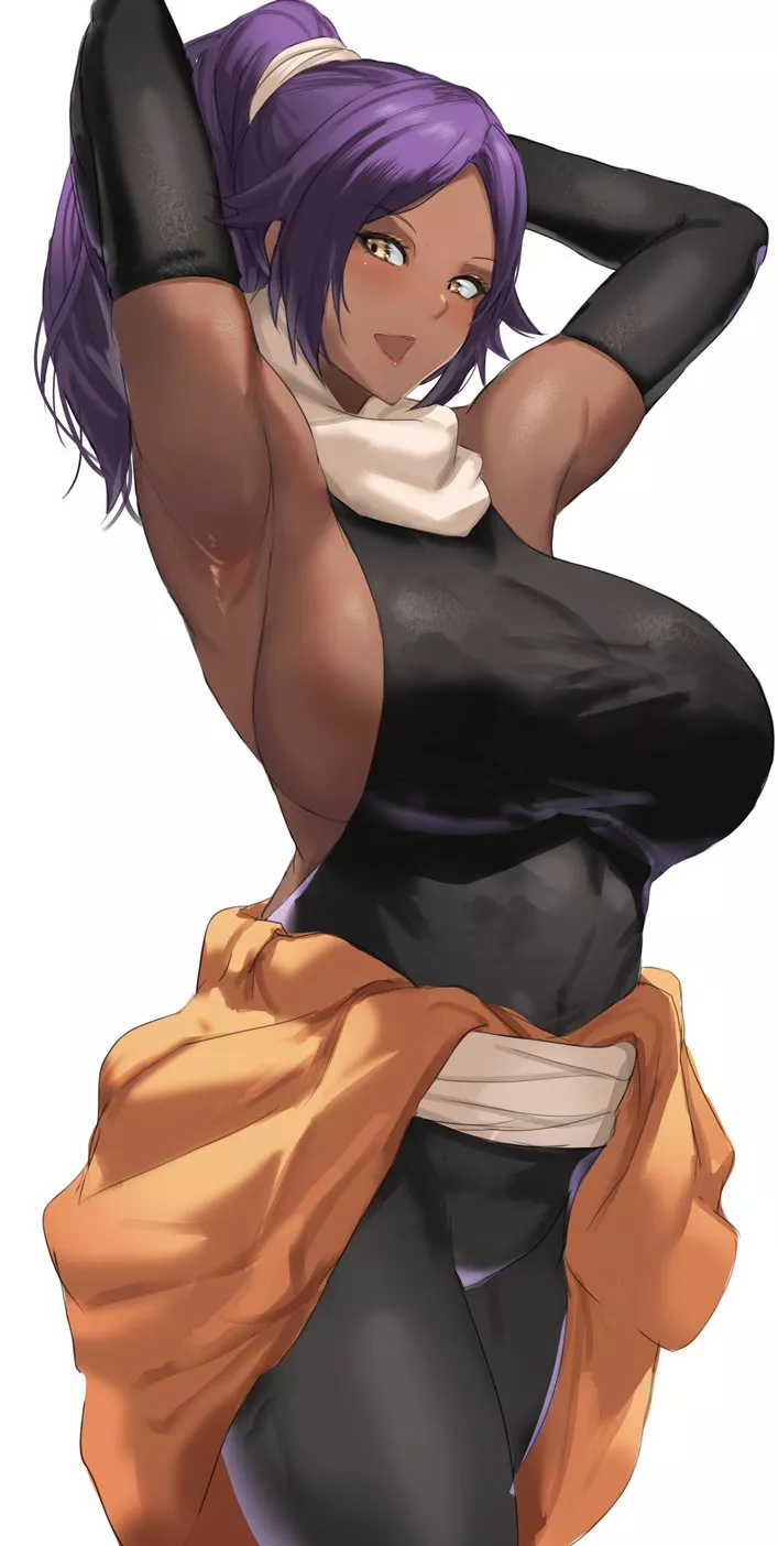 Shihouin Yoruichi the Hottest and Perfect babe in Bleach (sakanaaj1)