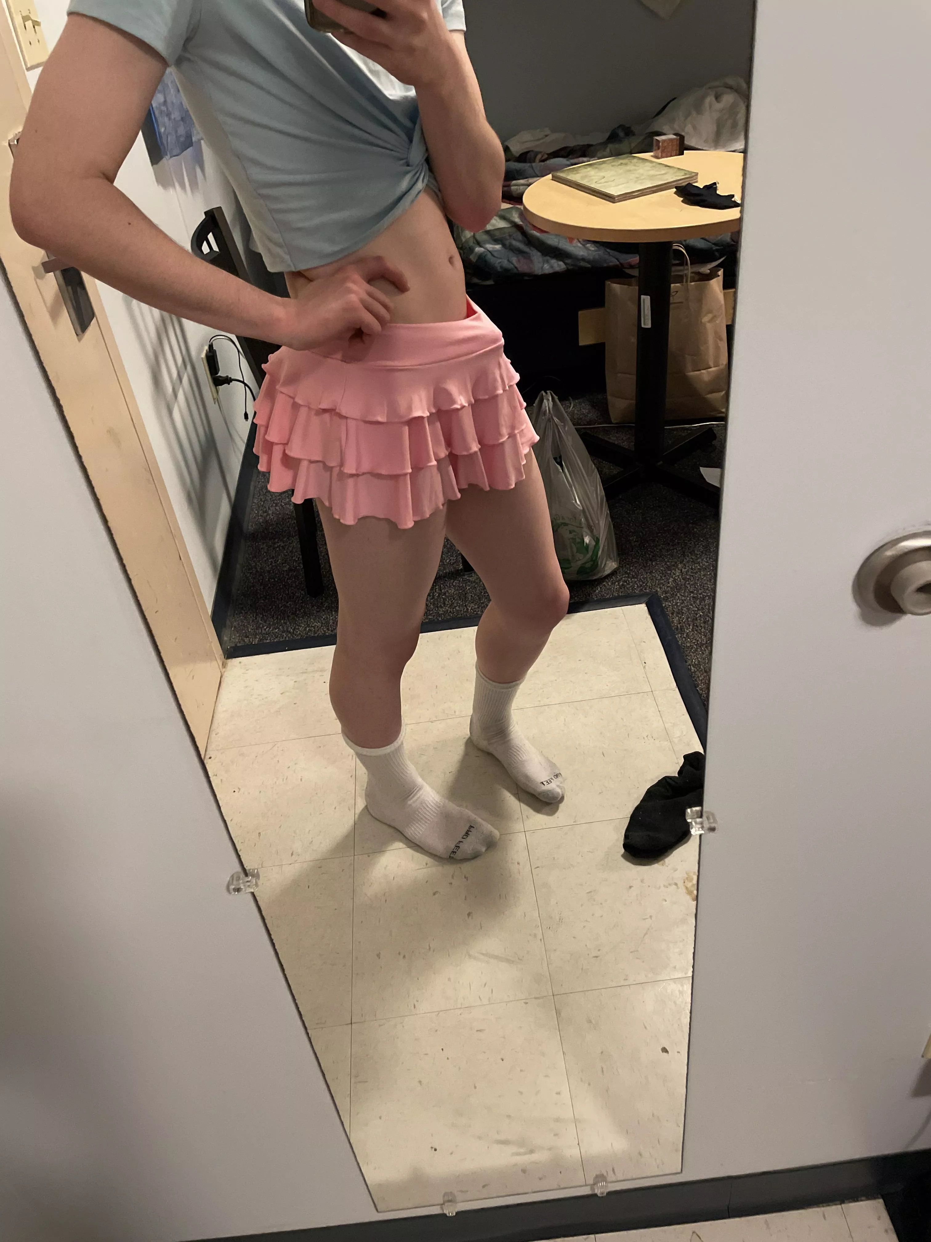 Short skirts for the win! What do y’all think?