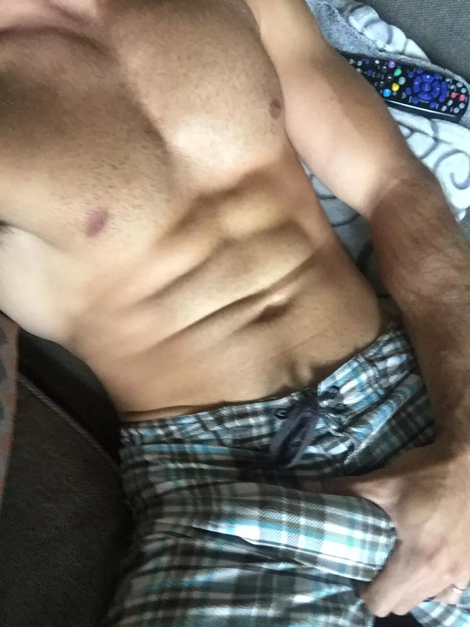 Shorts are having a hard time containing the bulge. Can you help?