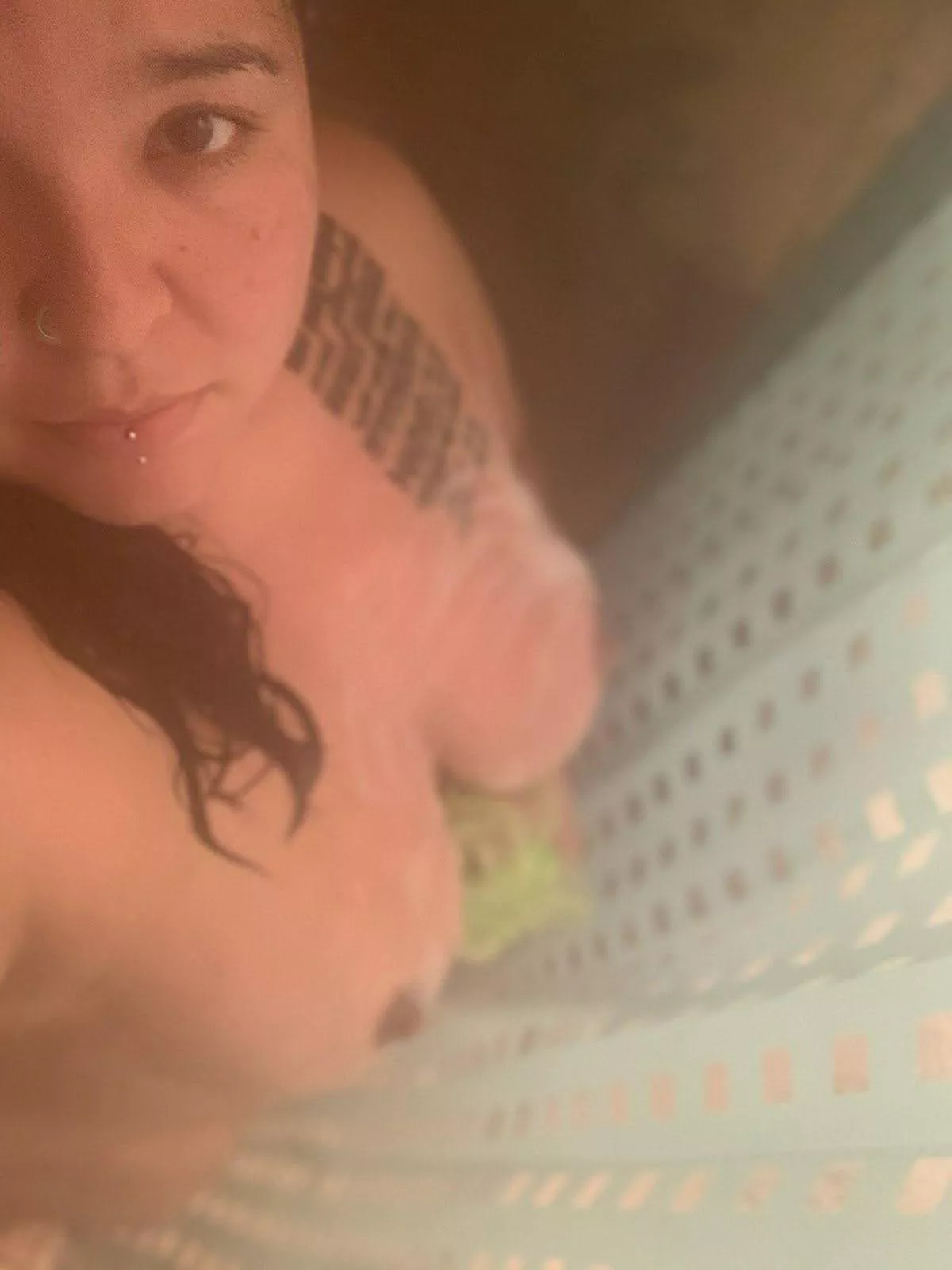 Shower time for this thicc married wife