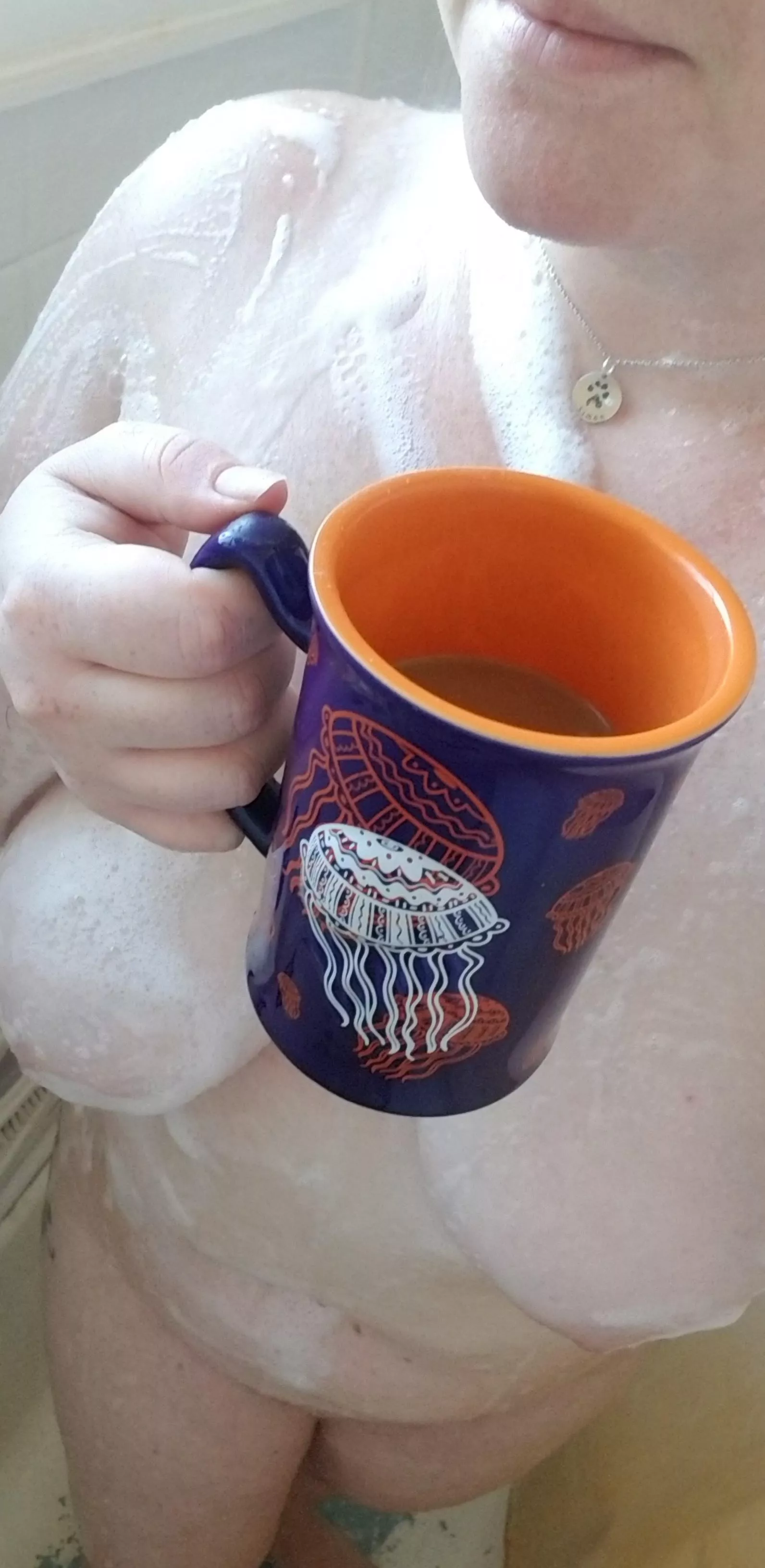 Showercoffee, because my IRL cakeday started with awful sleep and a pile of 💩 by the front door. Cheers, y'all