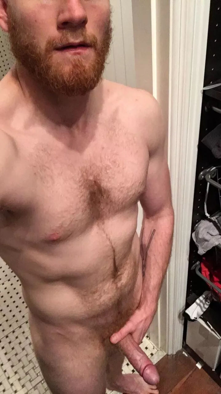 Showing his ginger cock (X-Post /r/hotmanflesh)